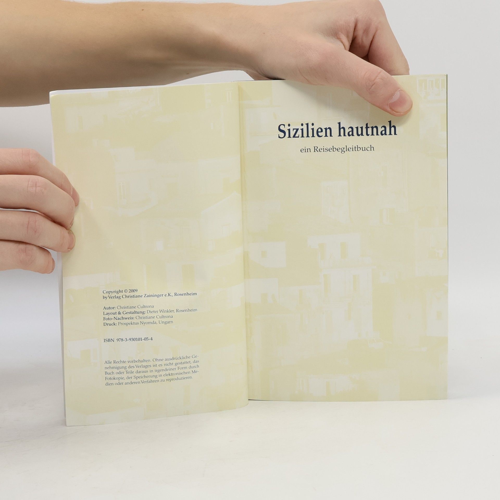 Christiane Cultrona Sizilien hautnah