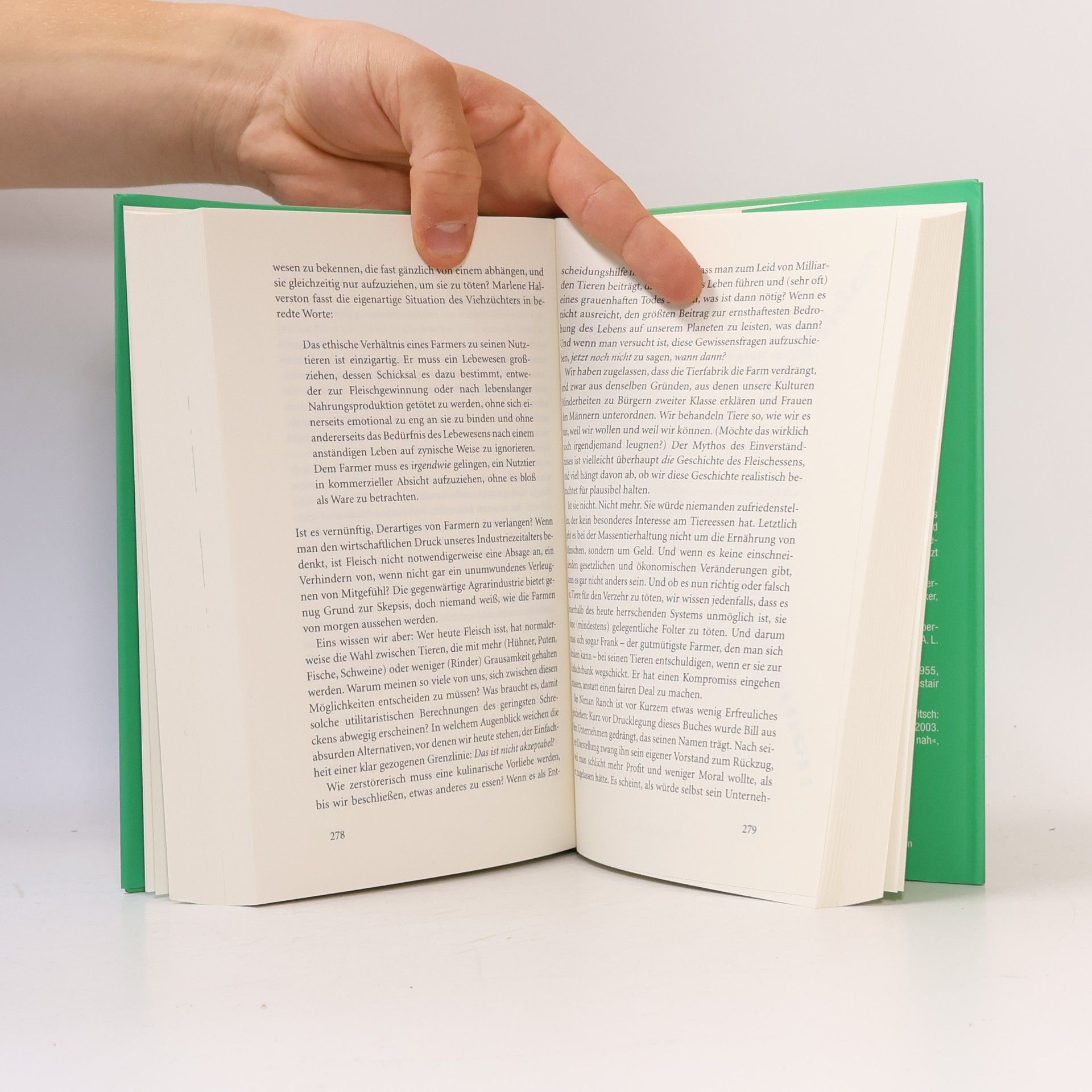Jonathan Safran Foer Tiere Essen