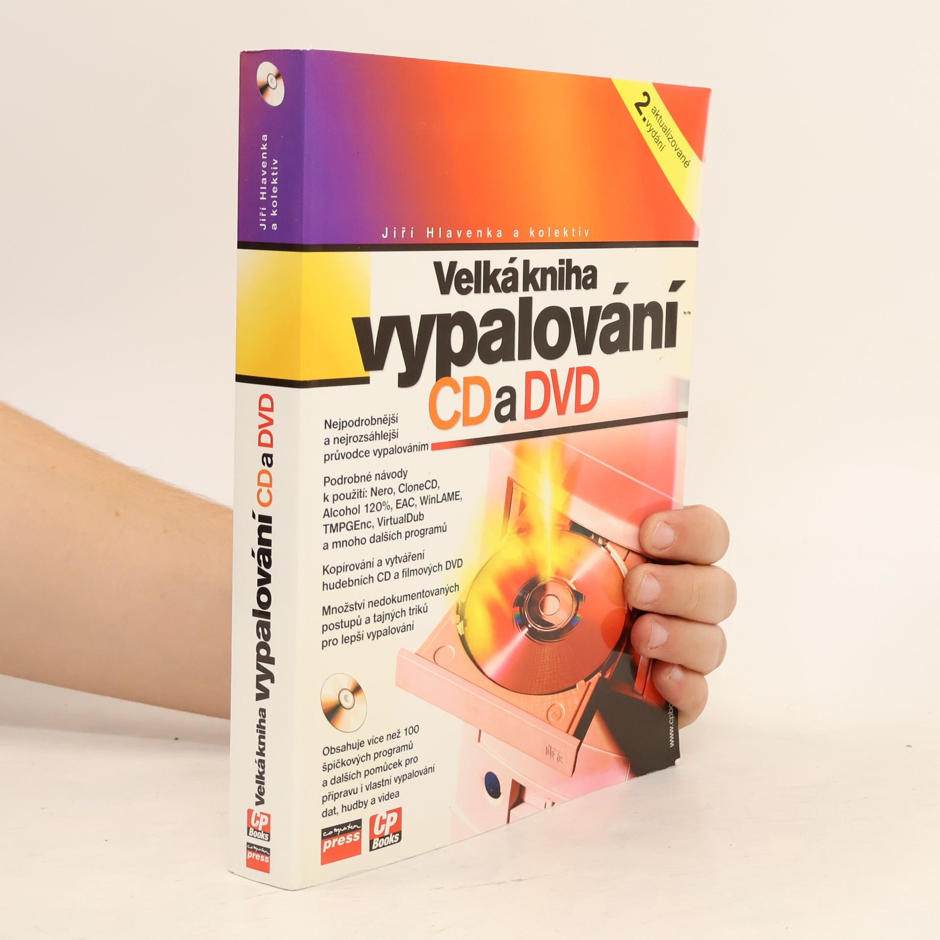 Jiří Hlavenka Velká kniha vypalování CD a DVD