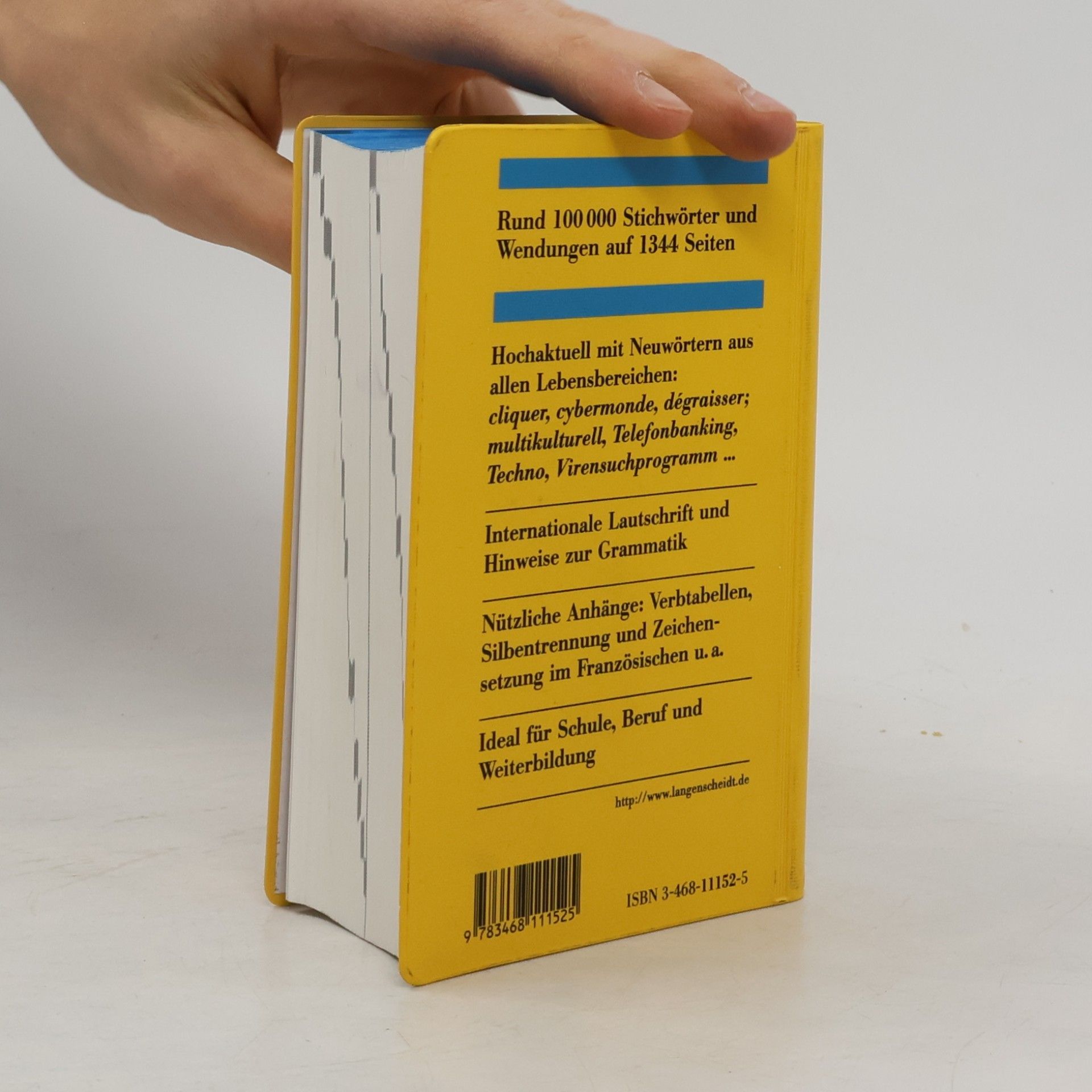 Langenscheidts Taschenwörterbuch Französisch