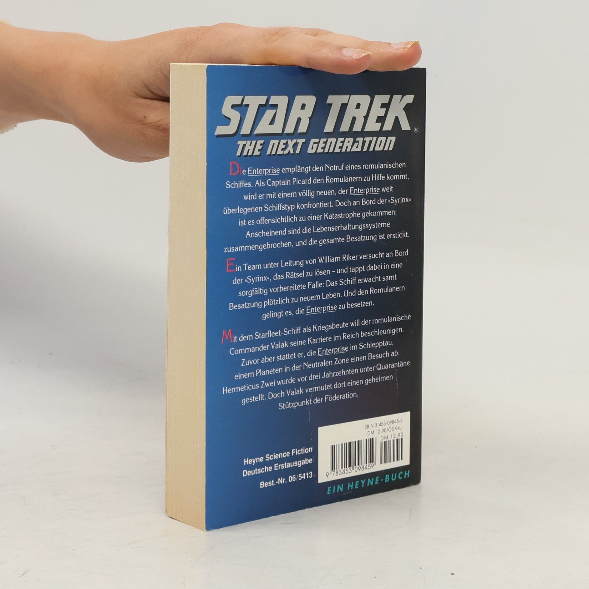 Simon Hawke Star Trek The Next Generation: Die Beute Der Romulaner