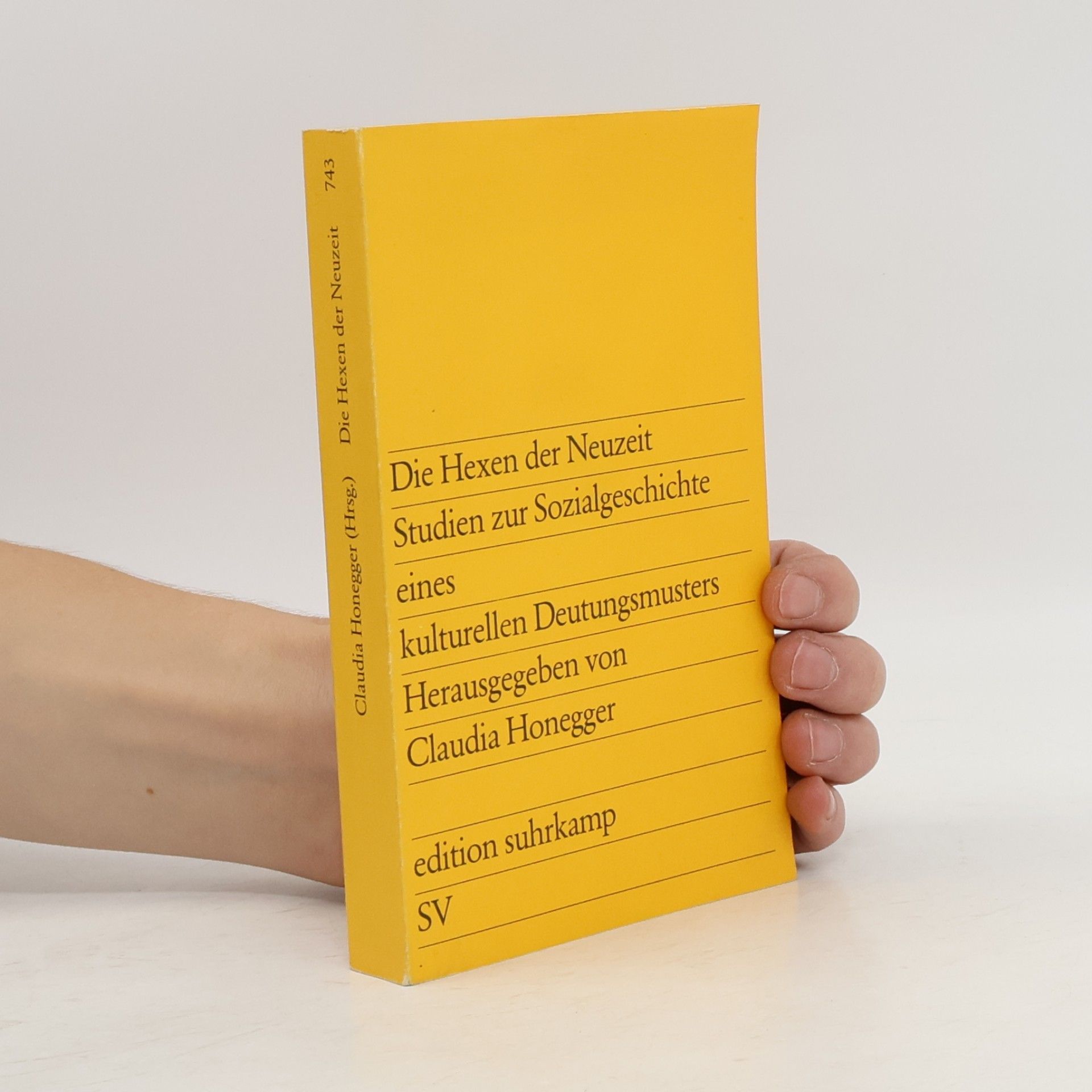 Claudia Honnegger Die Hexen der Neuzeit