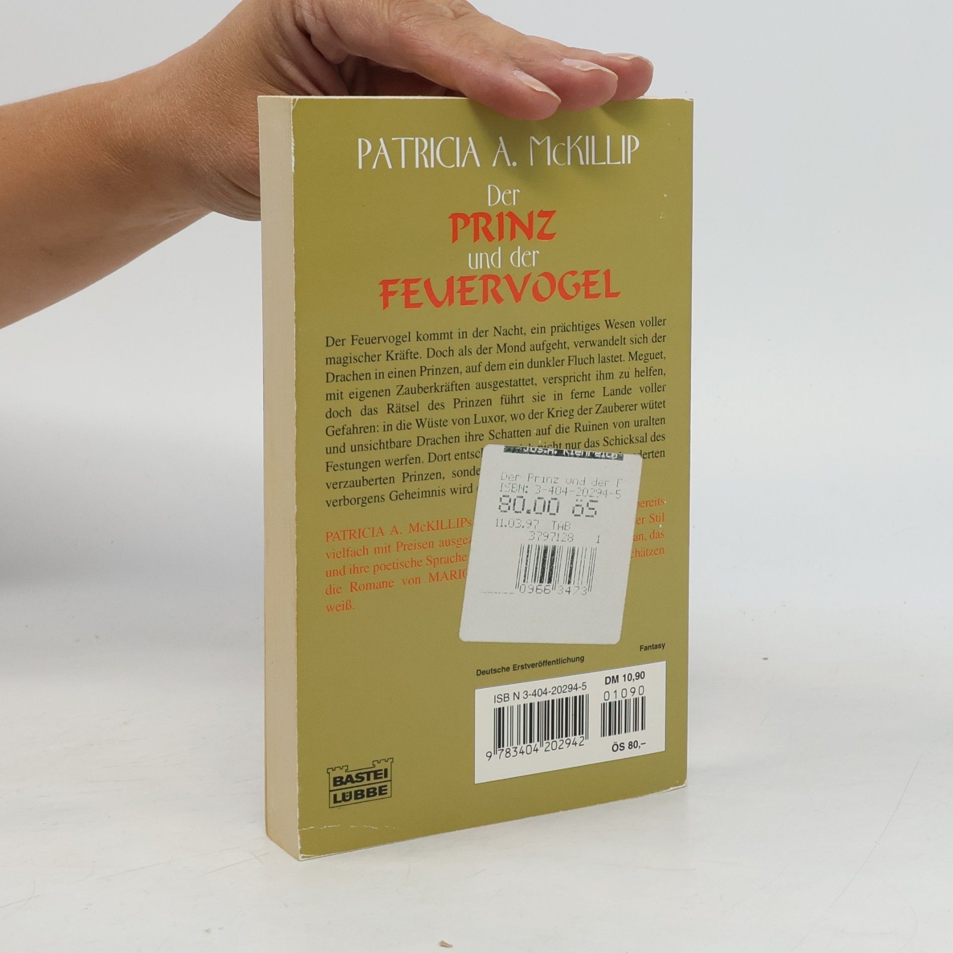 Patricia A. McKillip Der Prinz und der Feuervogel. Fantasy-Roman