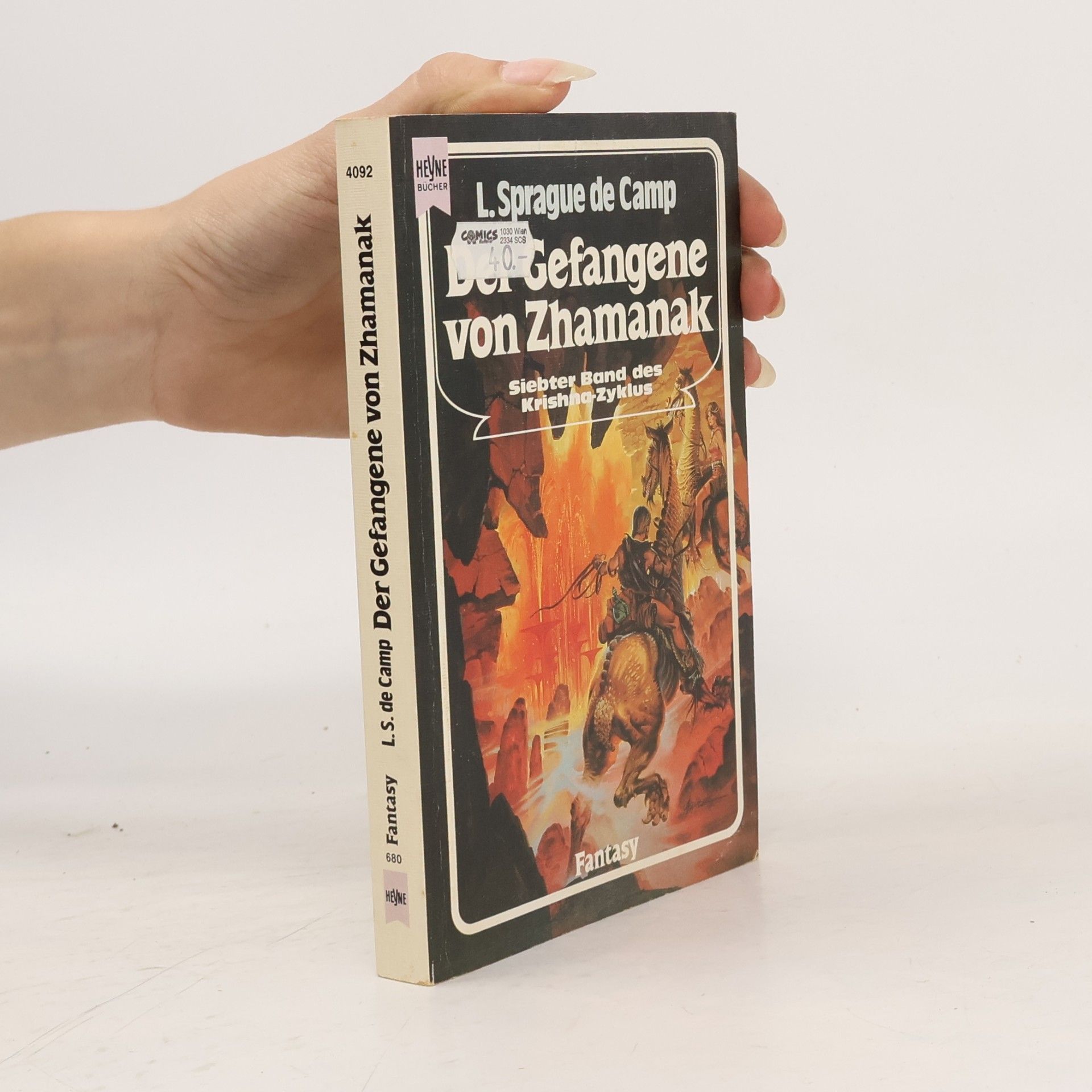 Der Gefangene von Zhamanak. Siebter Roman des Krishna- Zyklus.
