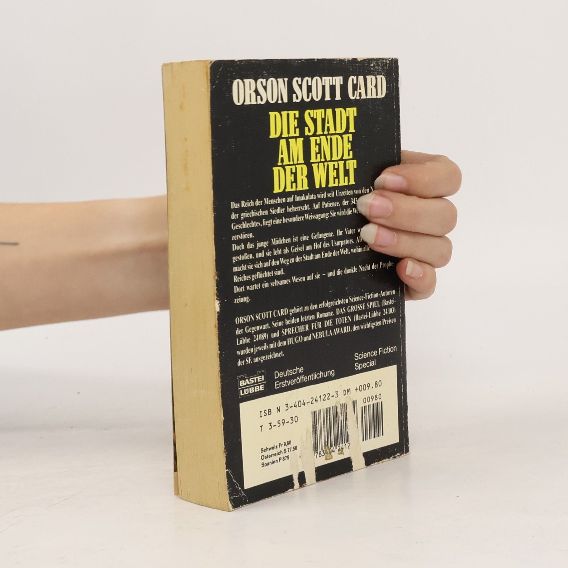 Orson Scott Card Die Stadt am Ende der Welt. Science Fiction Special