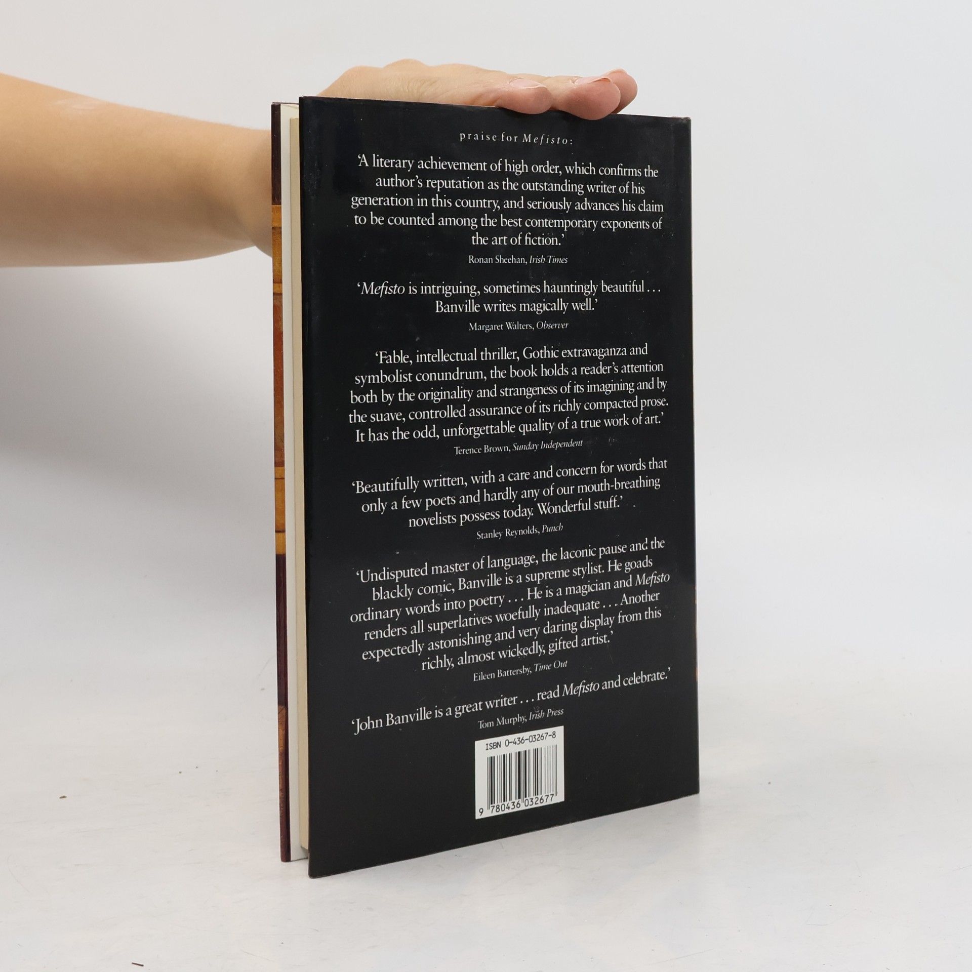 John Banville The book of evidence