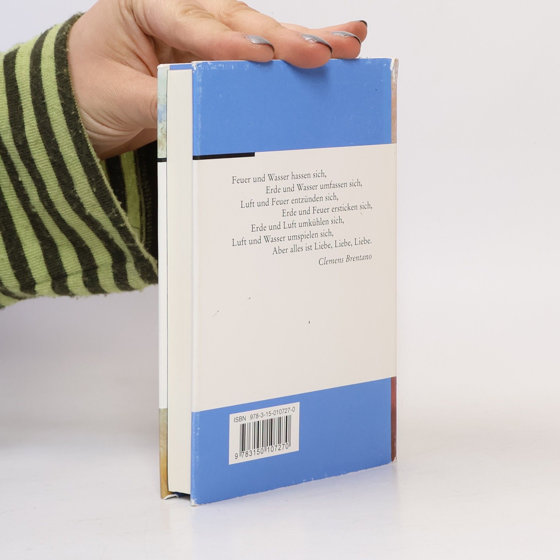 Anton G. Leitner Feuer, Wasser, Luft & Erde. Die Poesie der Elemente