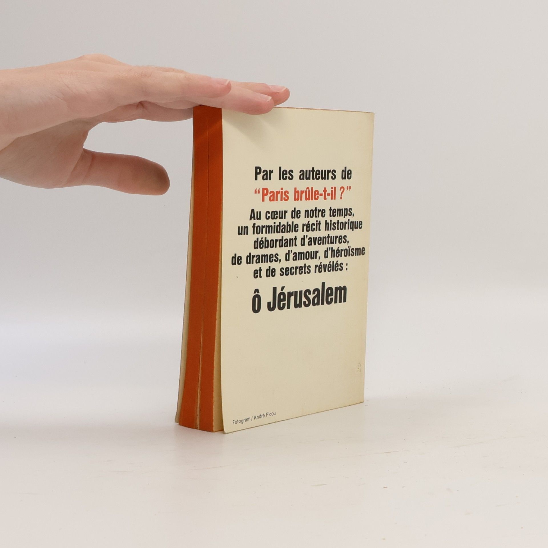 Dominique Lapierre Livre de Poche - 1: Ô Jérusalem