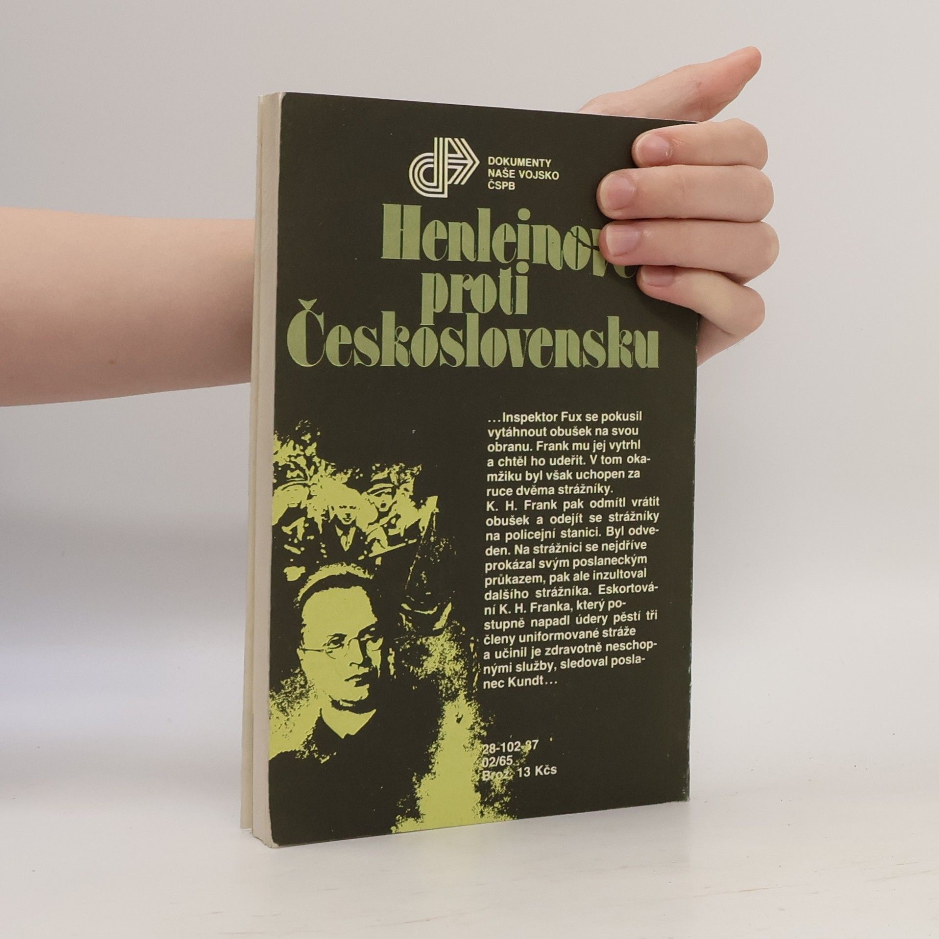 Otto Novák Henleinovci proti Československu