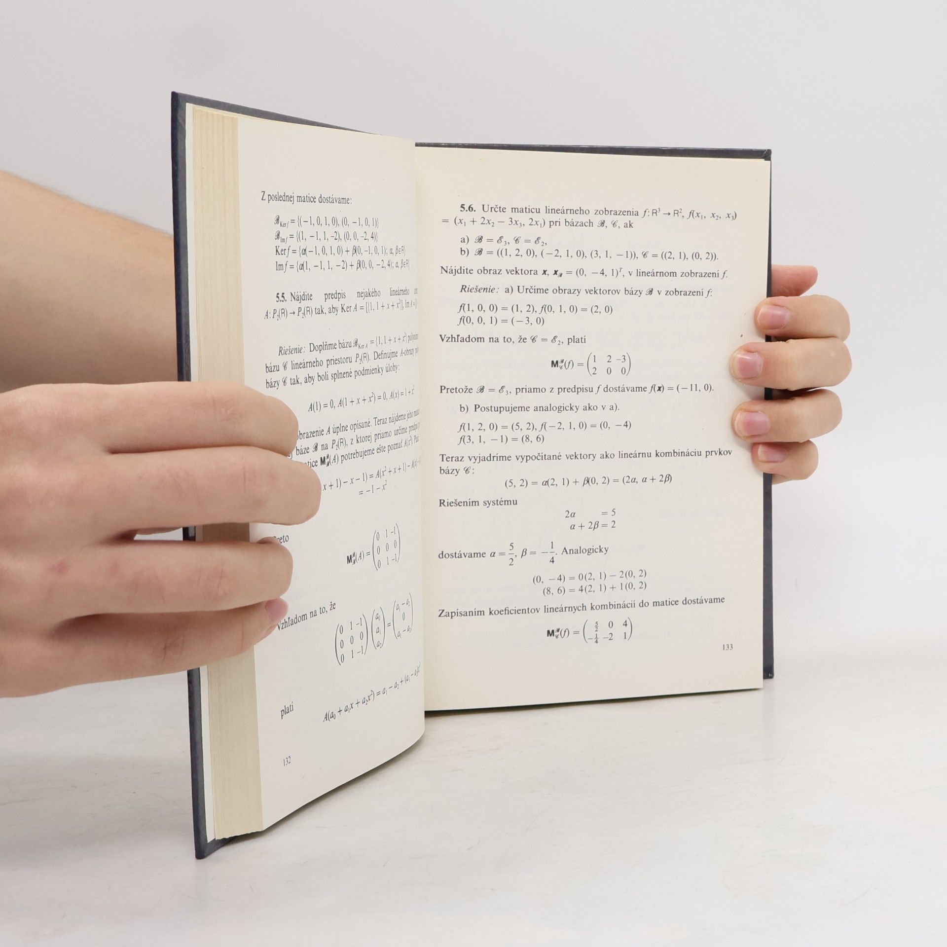 Peter Kaprálik Zbierka riešených príkladov a úloh z lineárnej algebry a analytickej geometrie