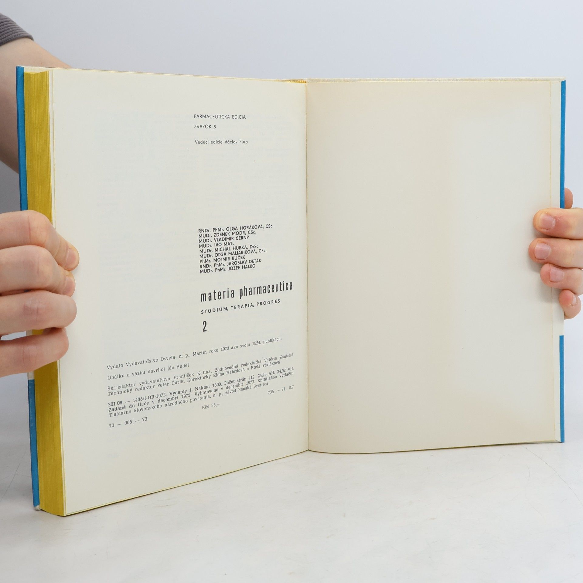 Olga Horáková Materia Pharmaceutica 2