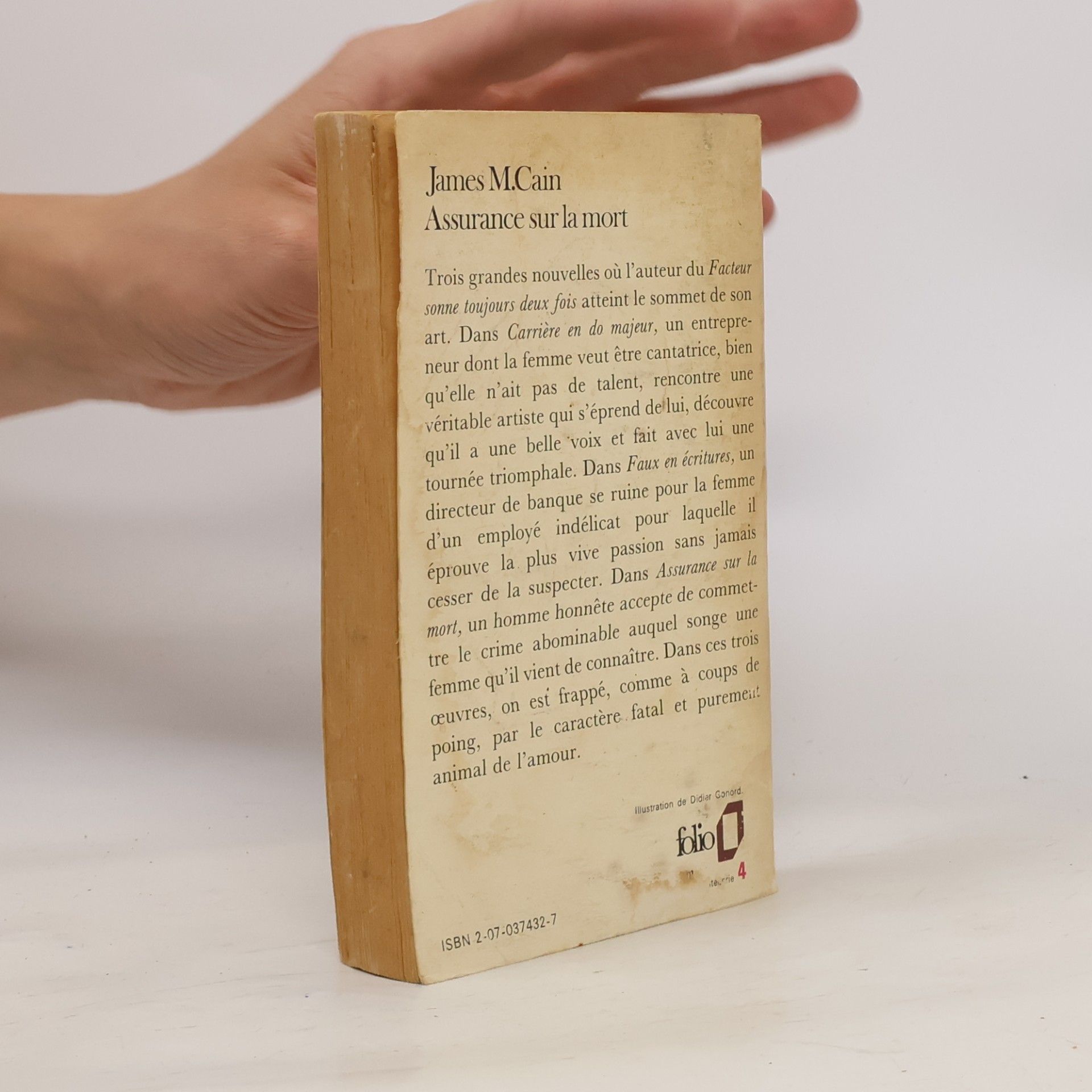 James Mallahan Cain Folio: Assurance sur la mort - Texte intégral
