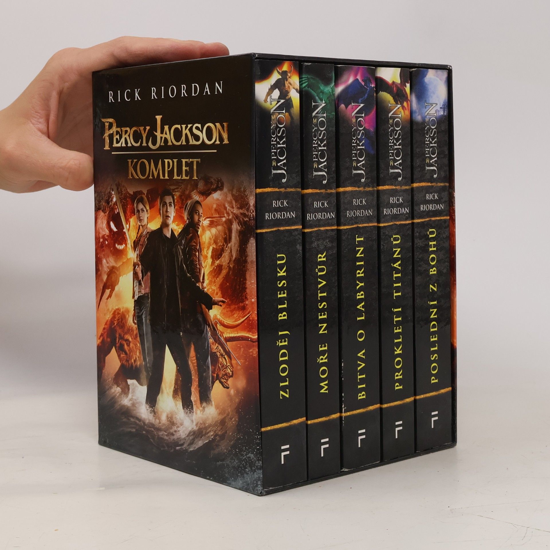 Rick Riordan Percy Jackson 1-5. Box