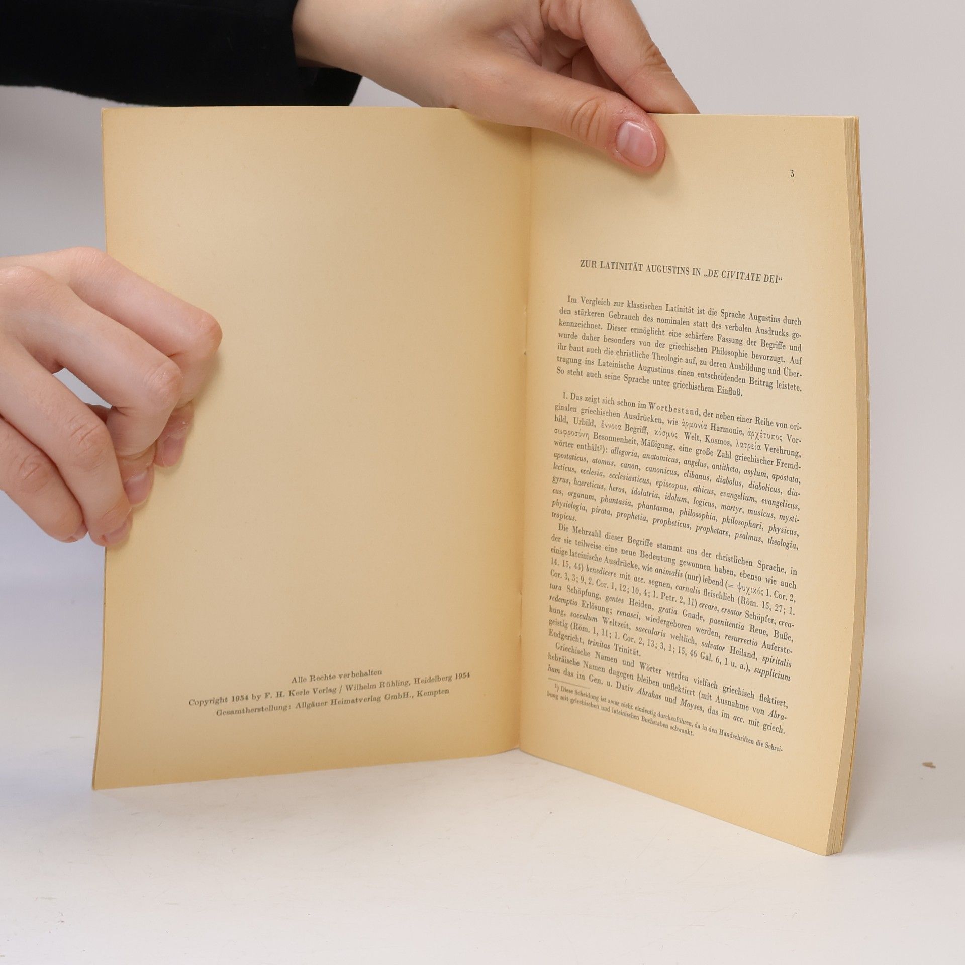 kolektiv Wörterverzeichnis mit Erläuterungen zu Aurelius Augustinus