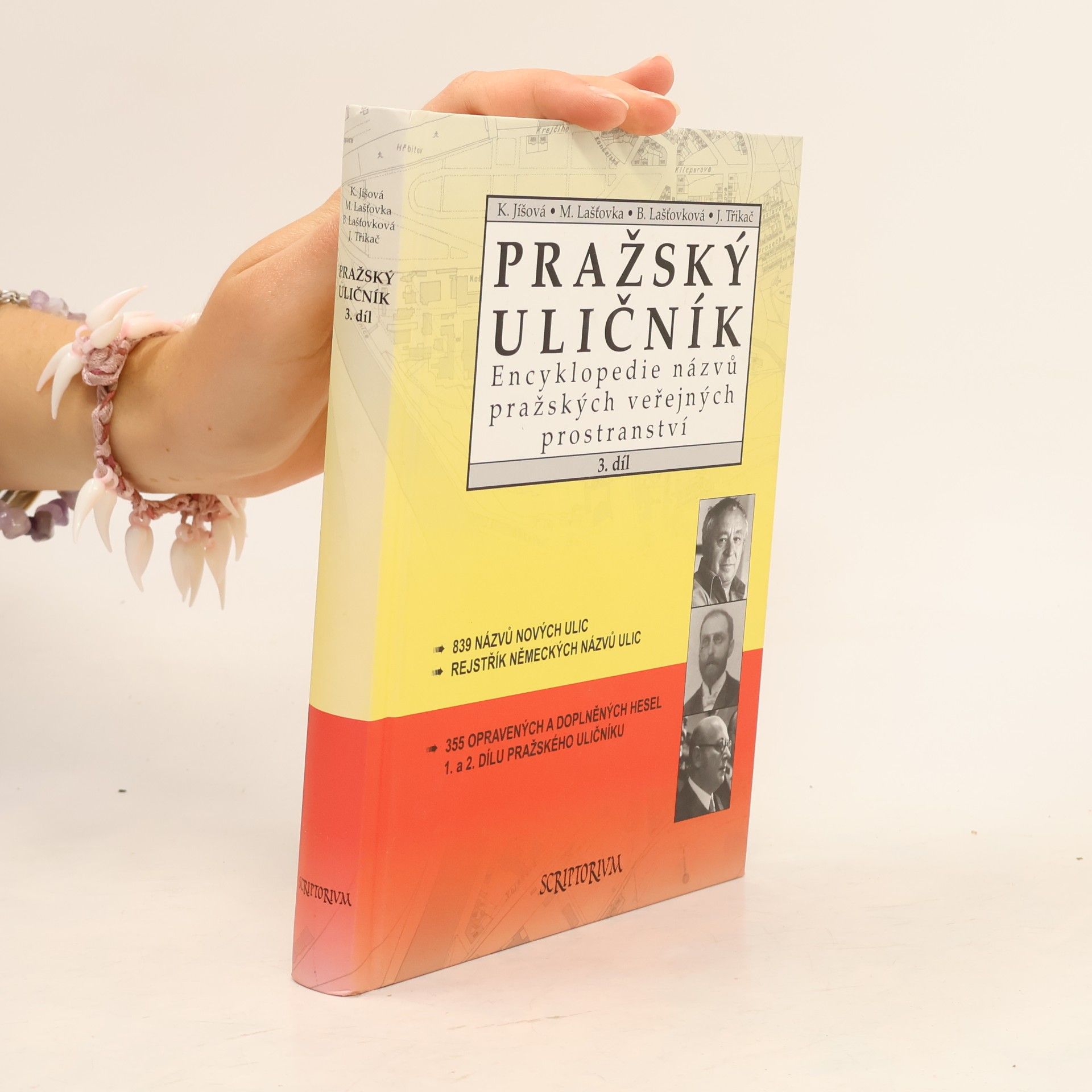 Collectif d'auteurs Pražský uličník : encyklopedie názvů pražských veřejných prostranství. 3. díl