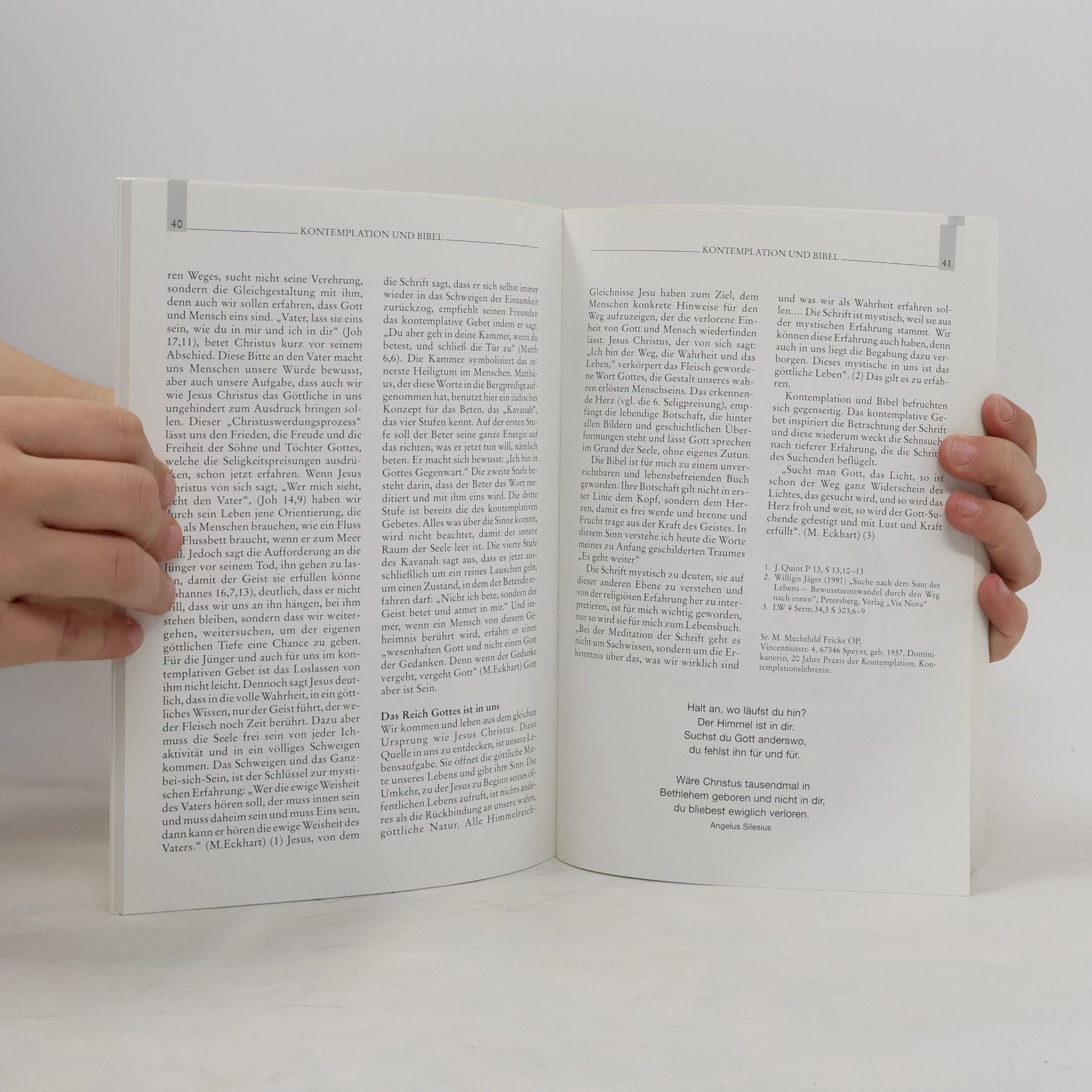 kolektiv Kontemplation und Mystik