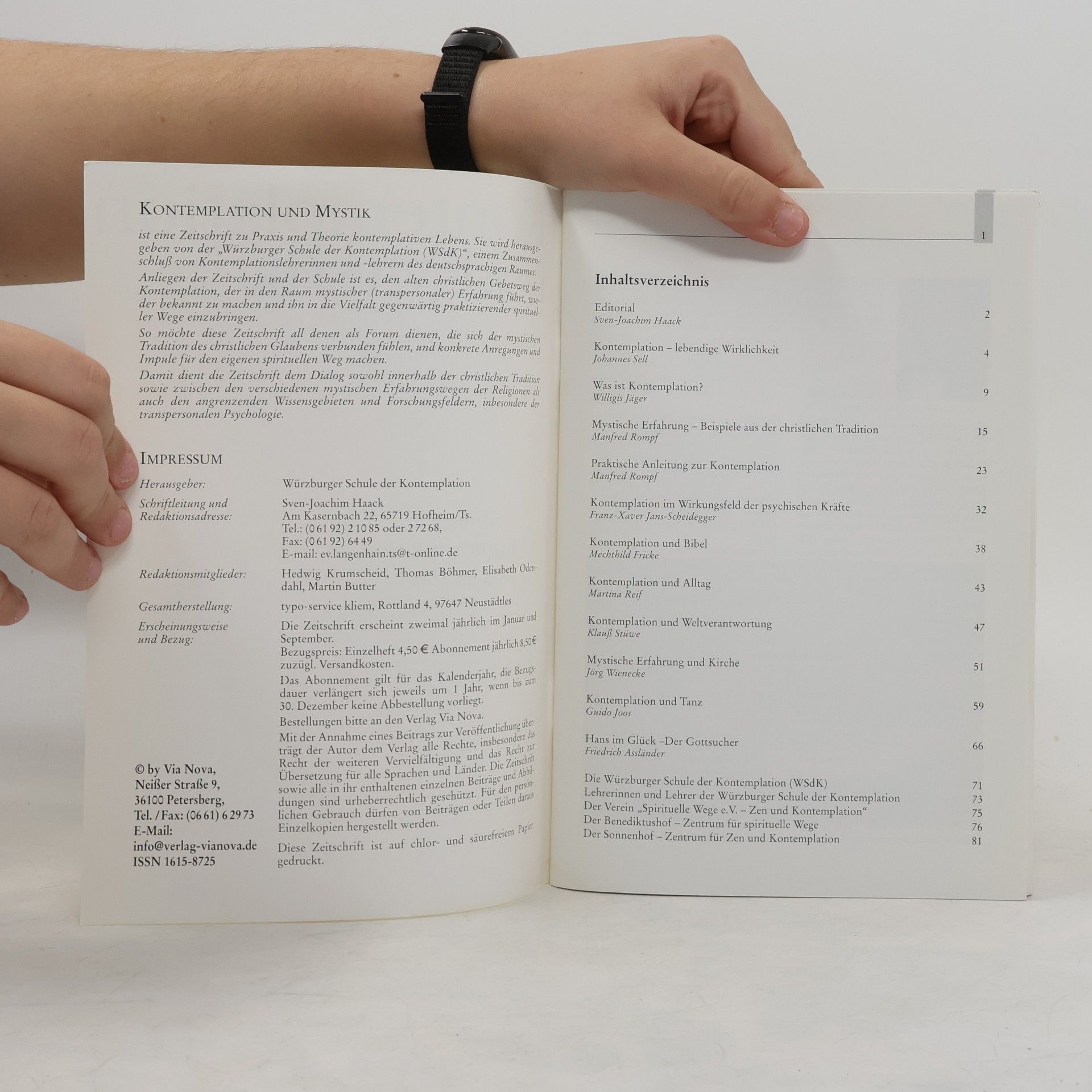 kolektiv Kontemplation und Mystik