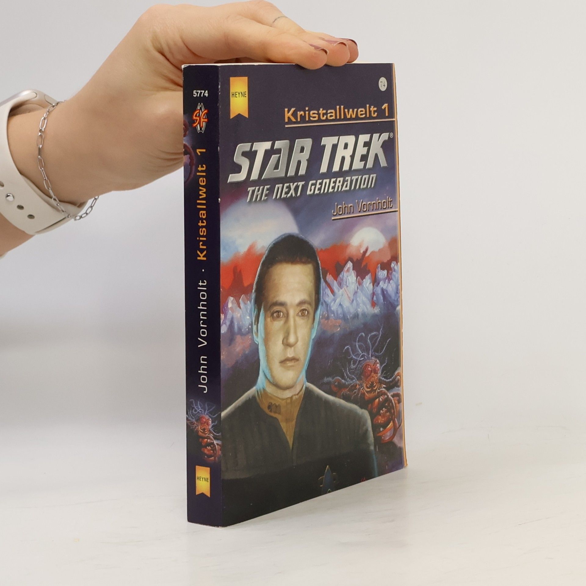 John Vornholt Star Trek - The next Generation: Kristallwelt 1