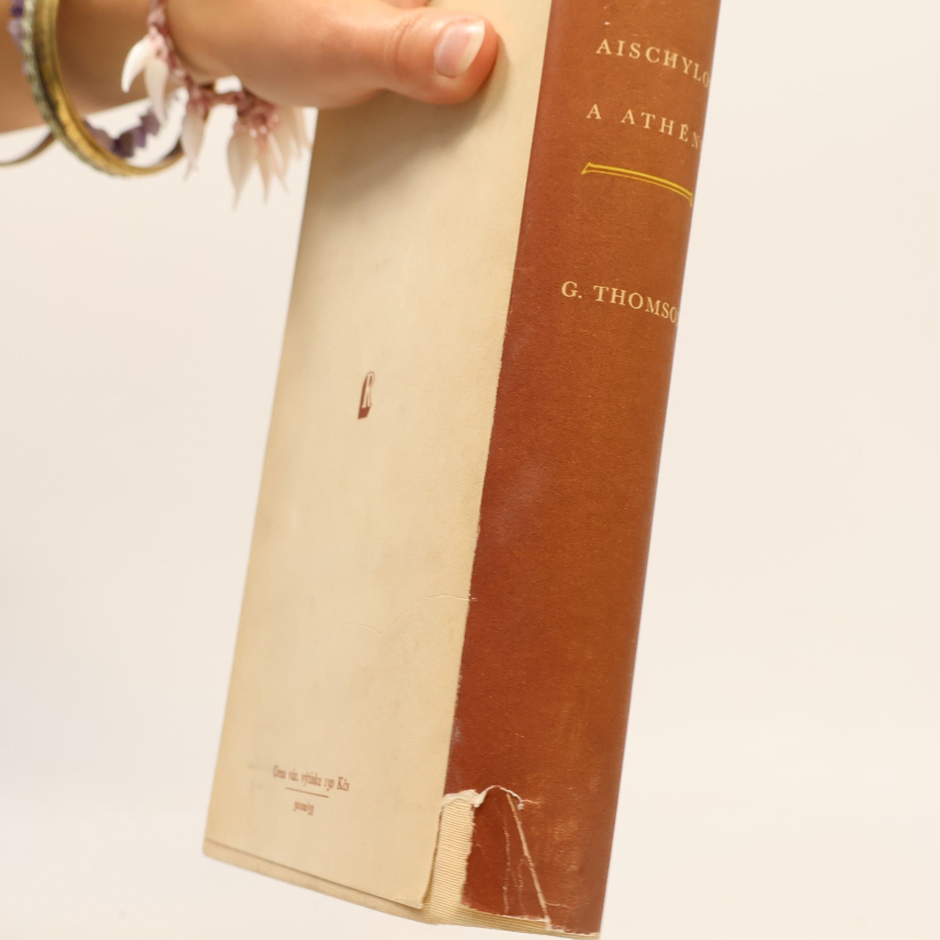 George Derwent Thomson Aischylos a Athény