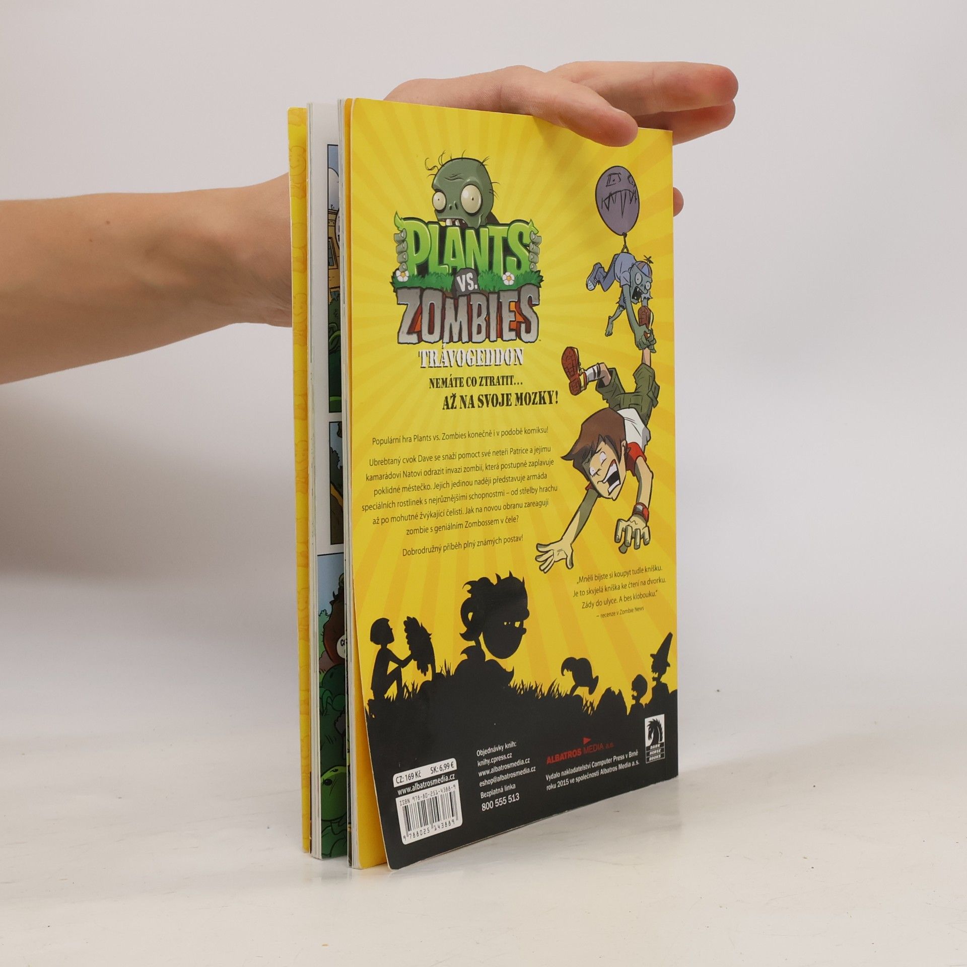 Paul Tobin Plants vs. Zombies. Trávogeddon