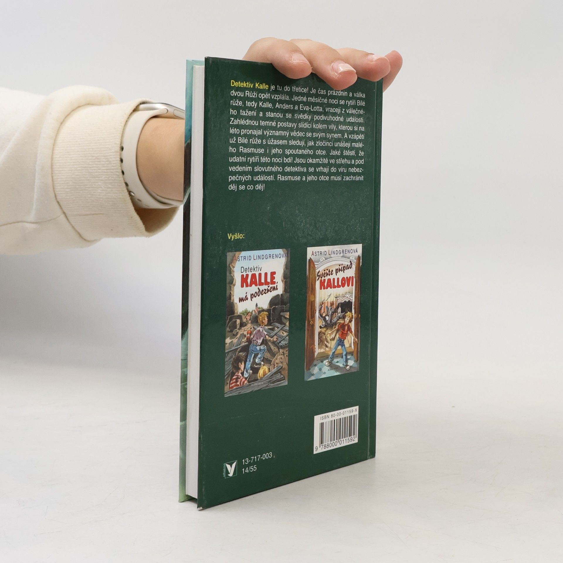 Astrid Lindgren Kalle Blomkvist zasahuje