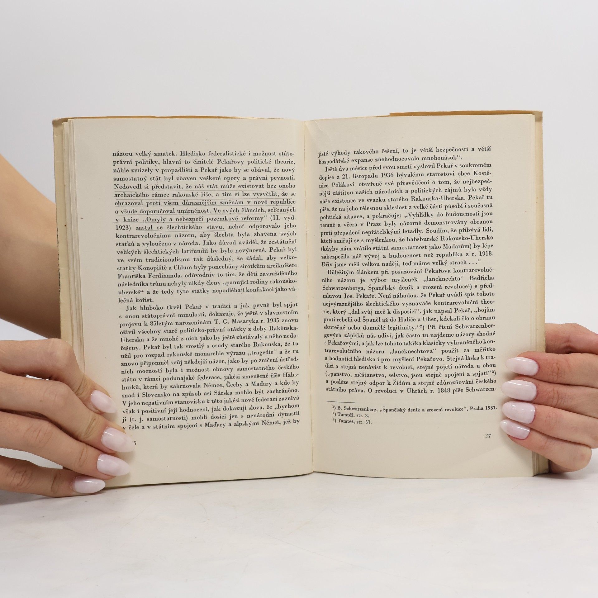 Jan Pachta Pekař a pekařovština v českém dějepisectví
