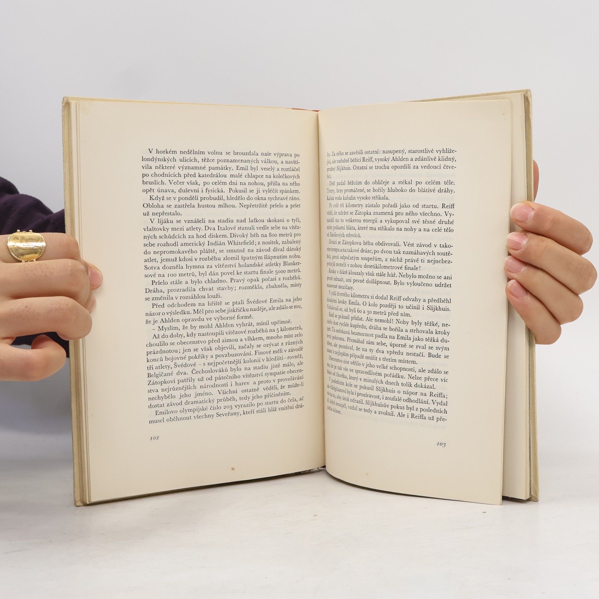 František Kožík Vítězství vůle. Příklad Emila Zátopka