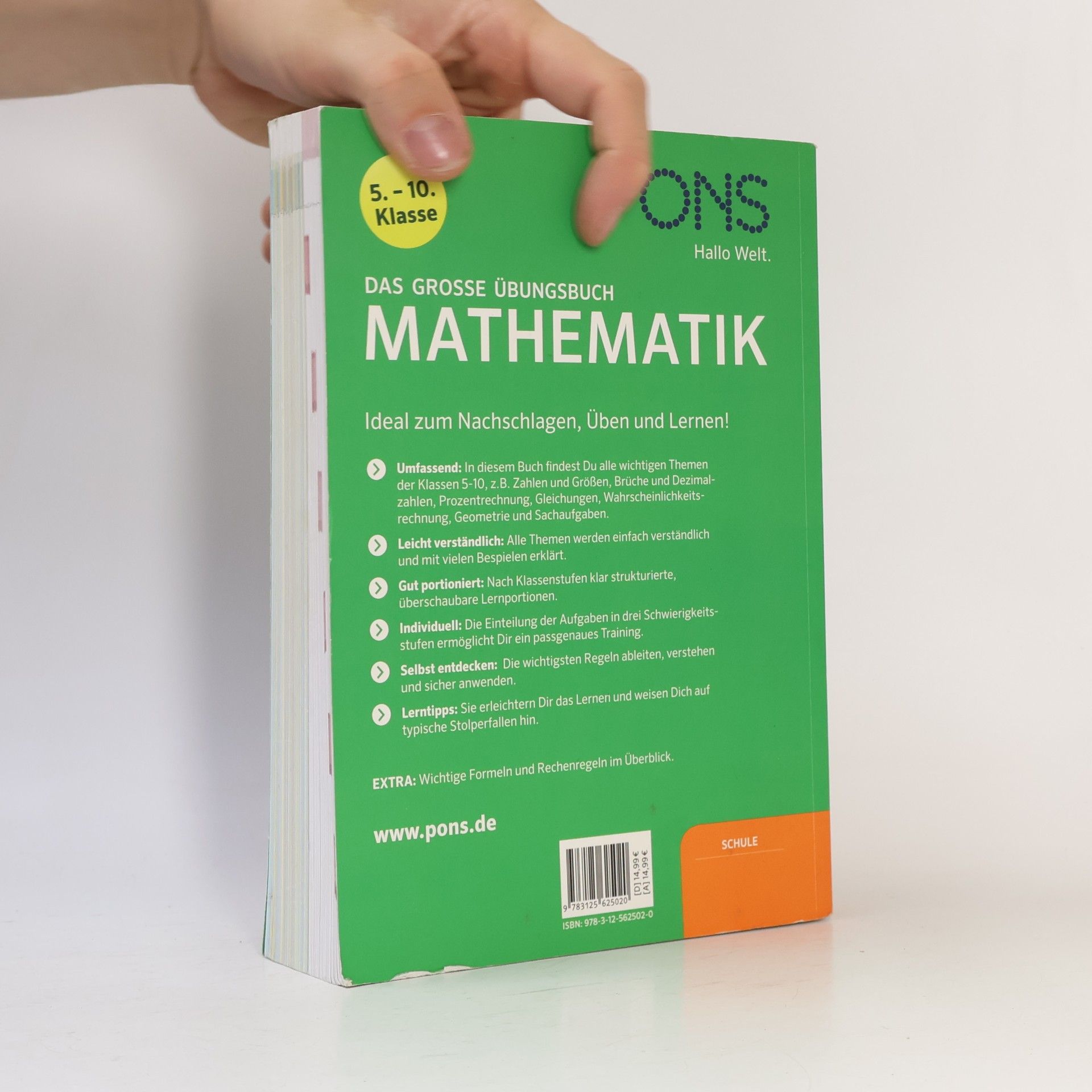 kolektiv Das große Übungsbuch Mathematik