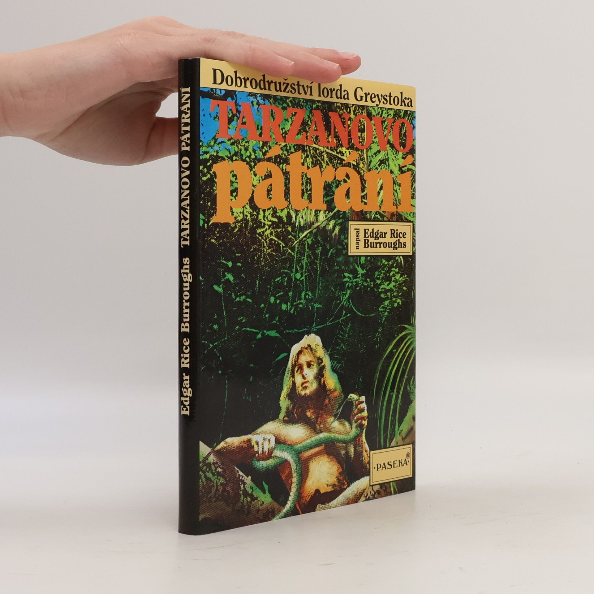 Edgar Rice Burrroughs Tarzanovo pátrání