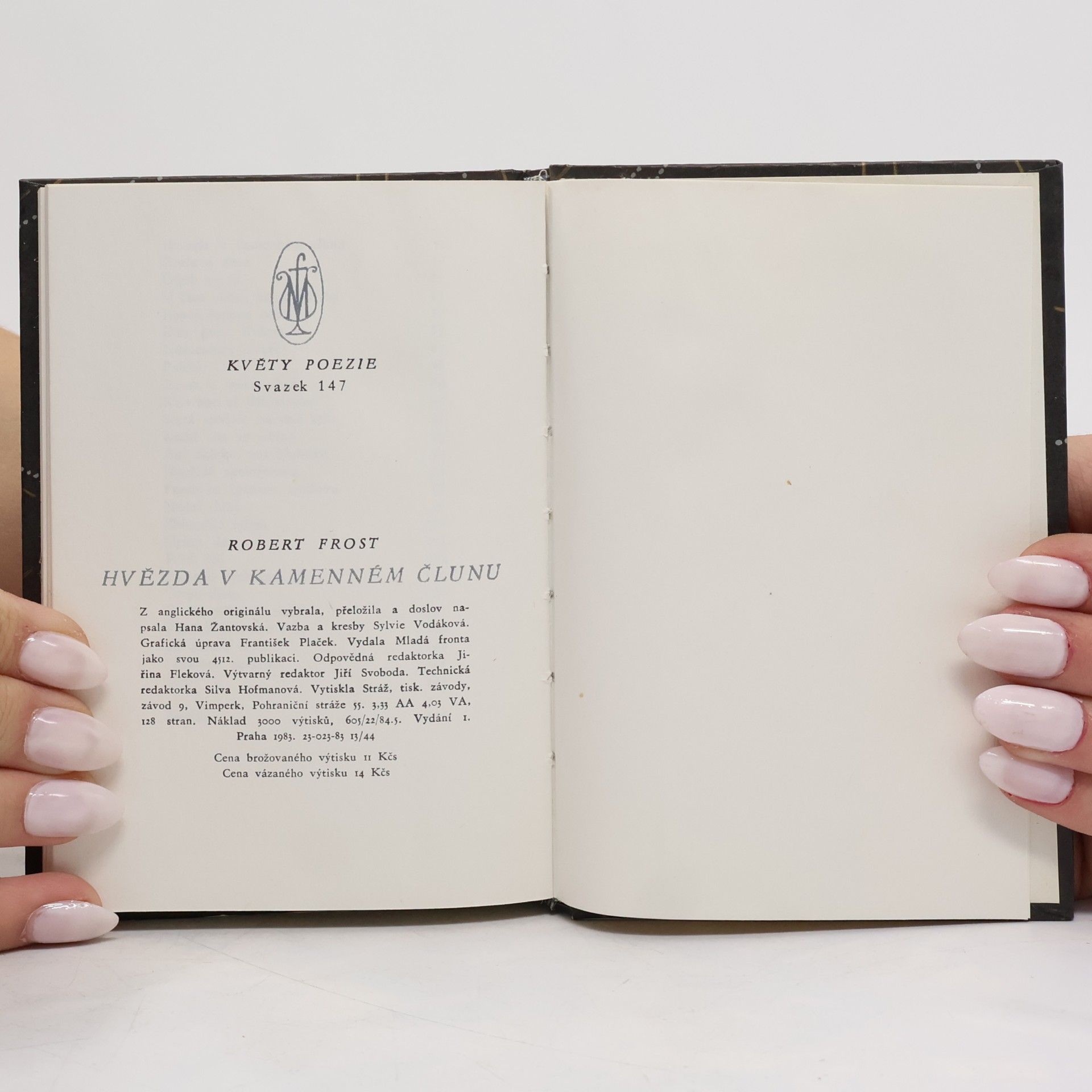 Robert Frost Hvězda v kamenném člunu : výbor z básní