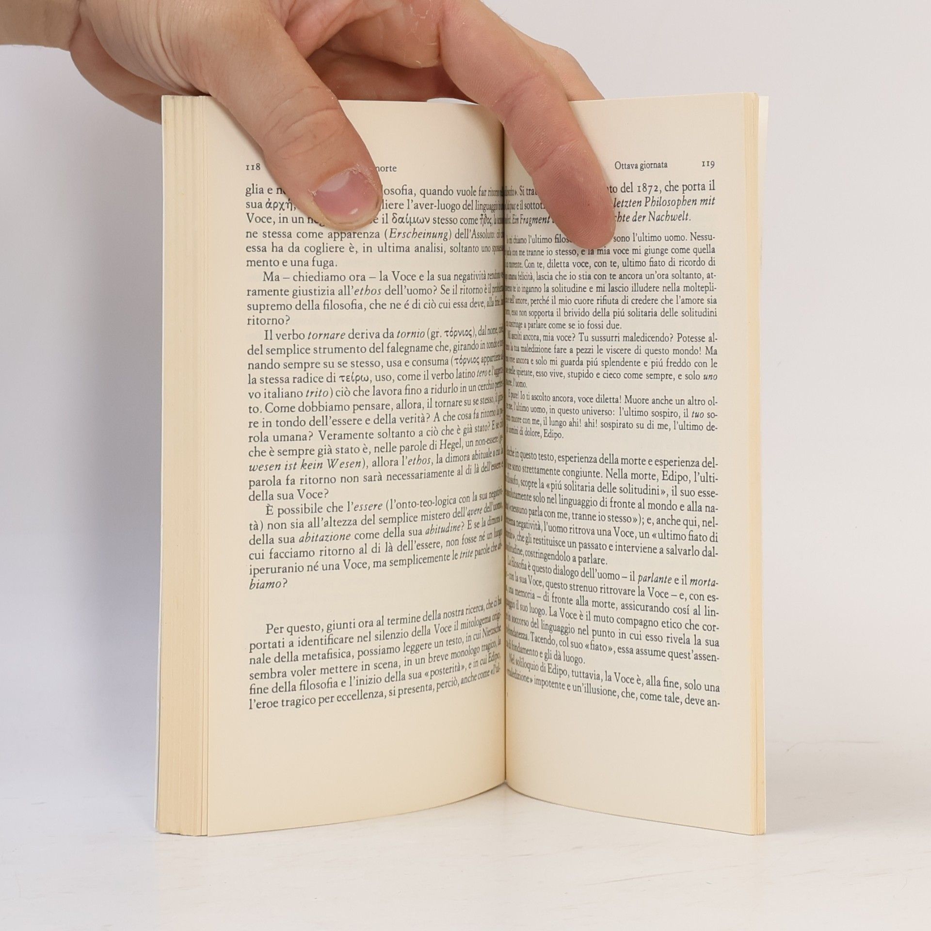 Giorgio Agamben Piccola Biblioteca Einaudi - 385: Il linguaggio e la morte. Un seminario sul luogo della negatività