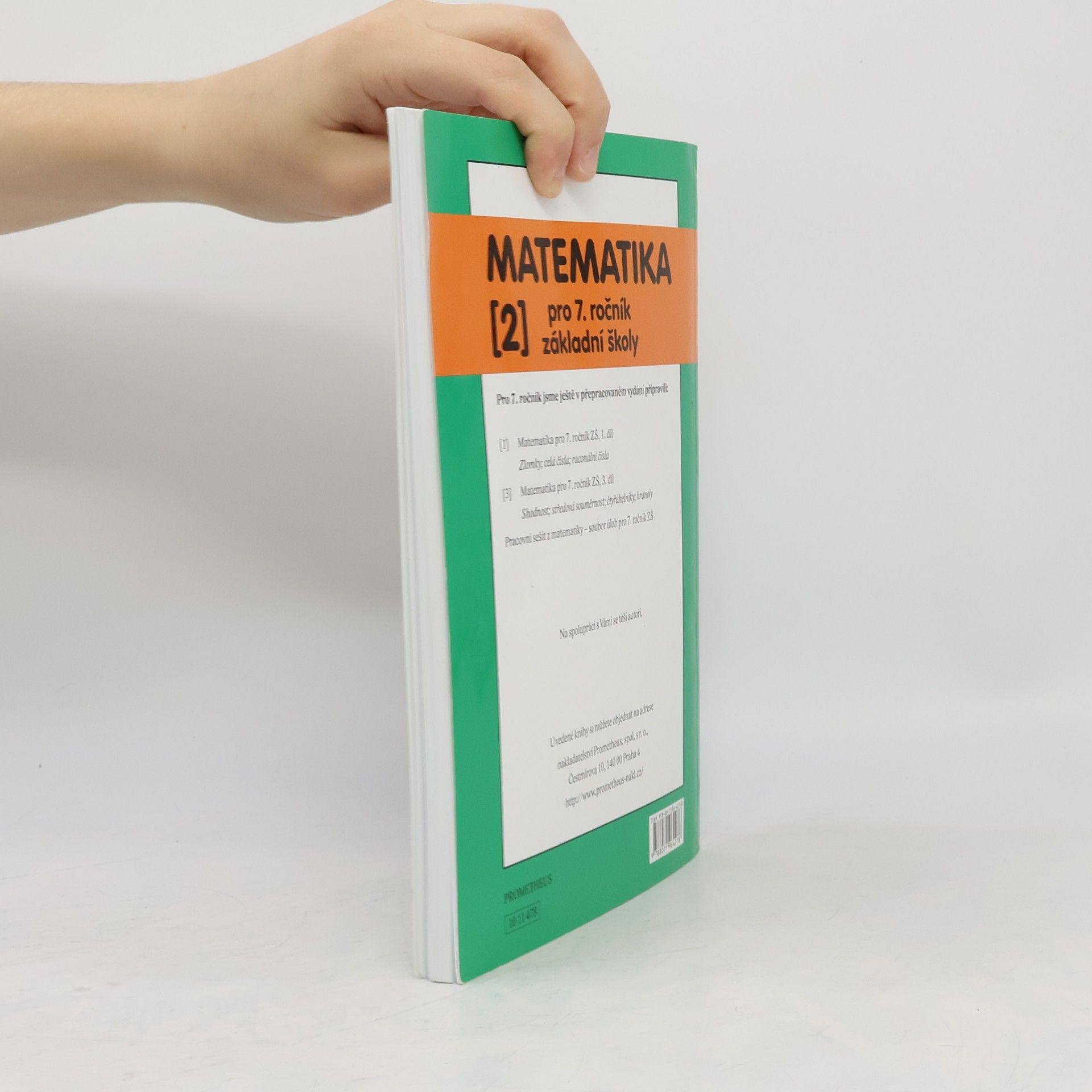 Oldřich Odvárko Matematika pro 7.ročník základní školy 2.díl