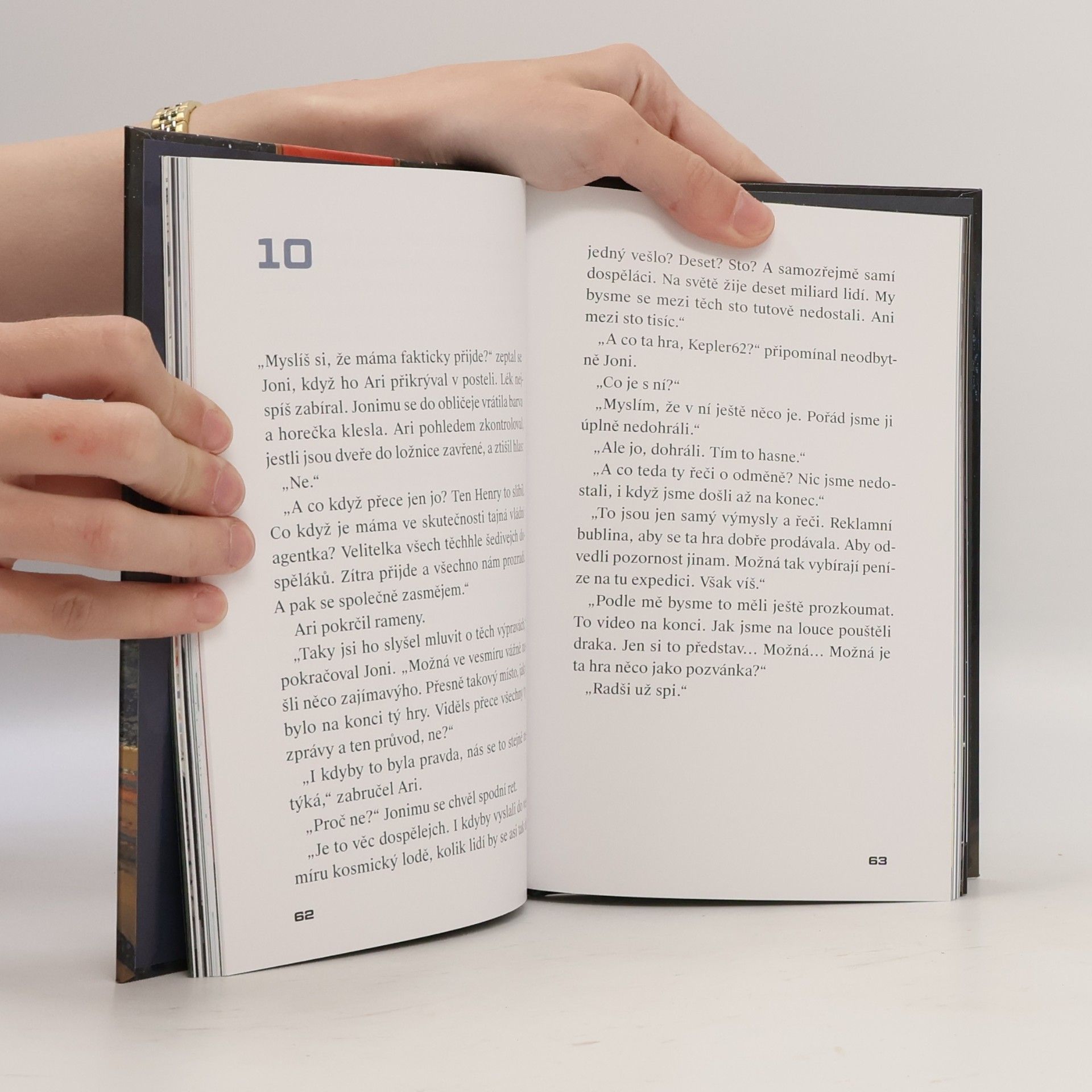Timo Parvela Kepler62. Kniha první, Pozvánka