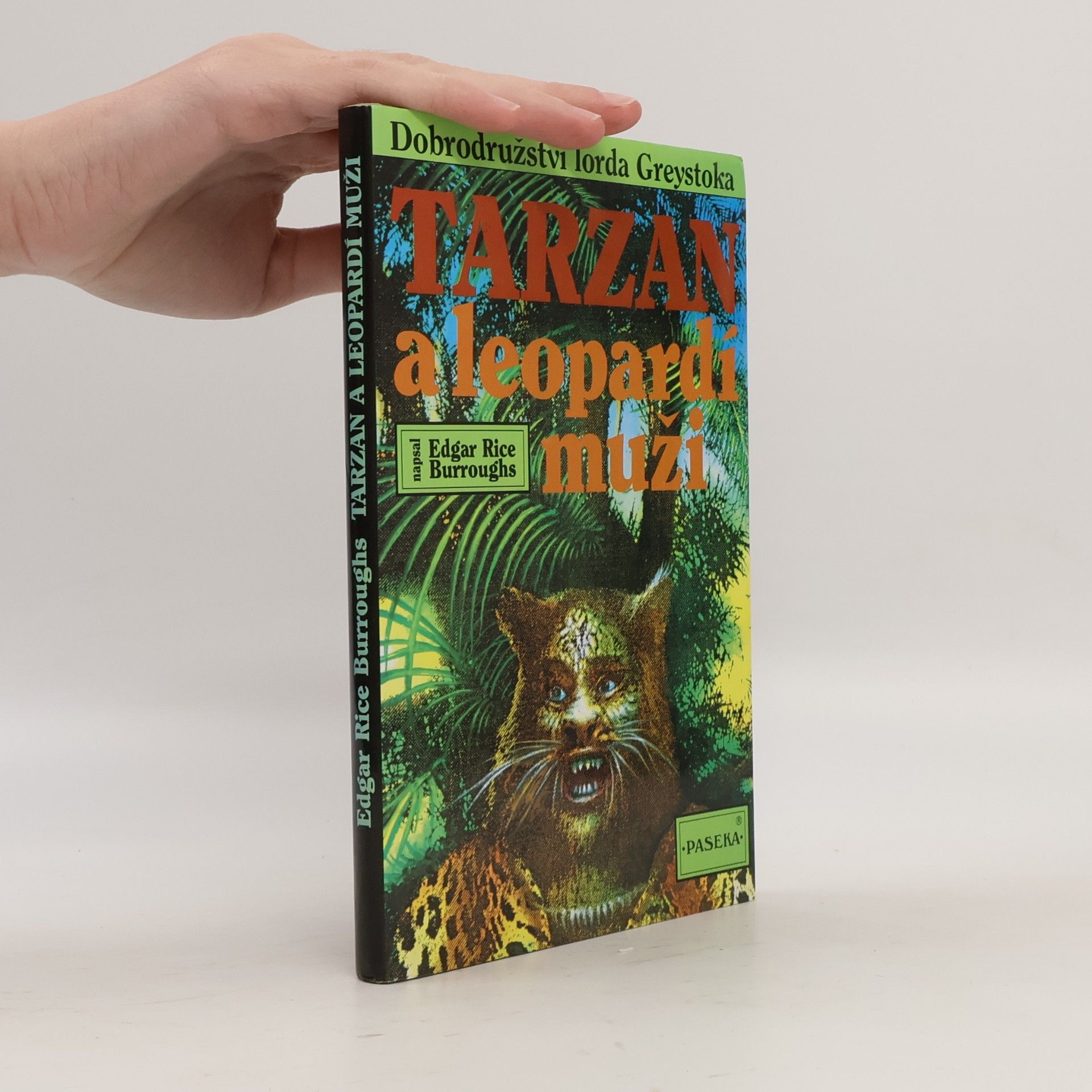 Edgar Rice Burrroughs Tarzan a leopardí muži