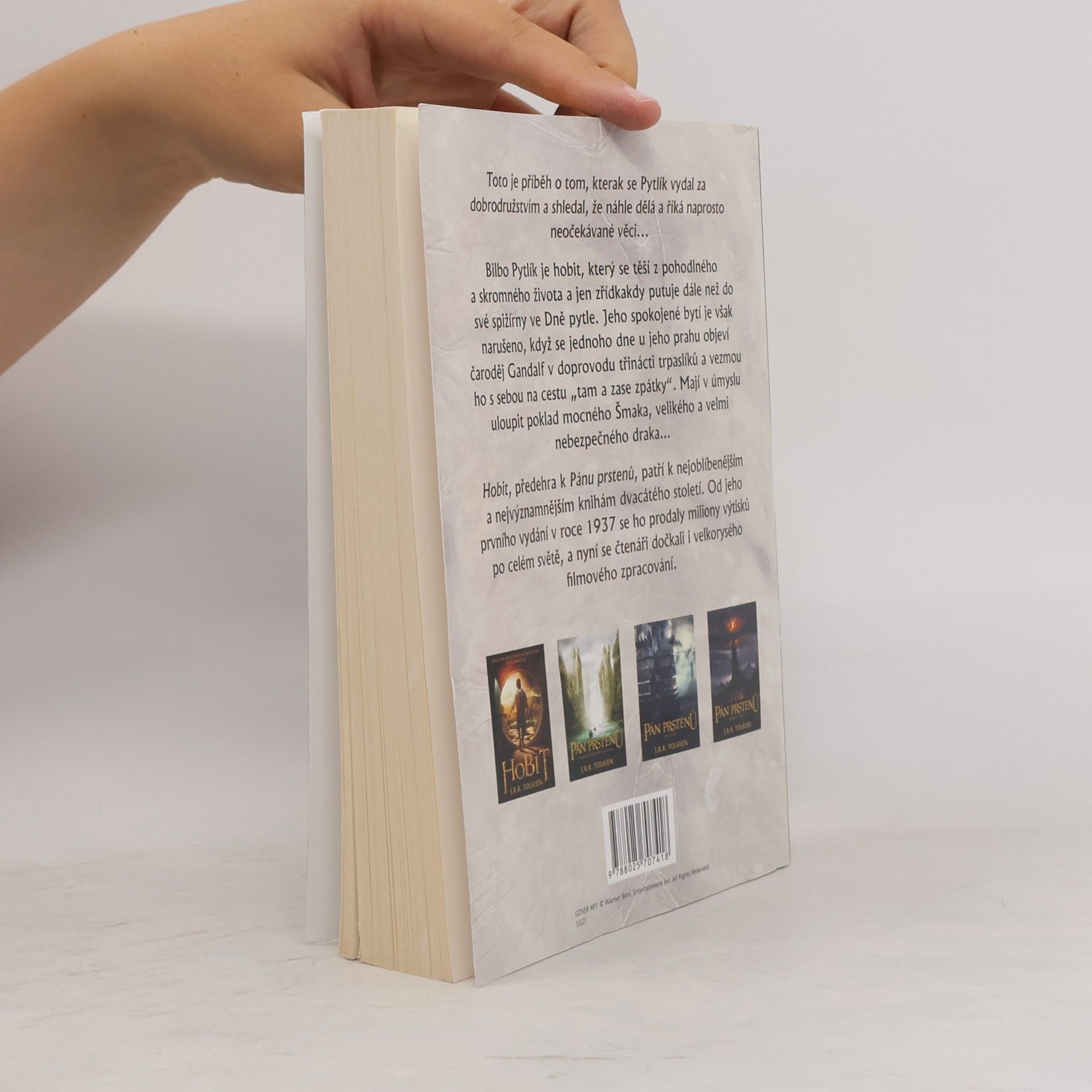 J. R. R. Tolkien Hobit, aneb, Cesta tam a zase zpátky
