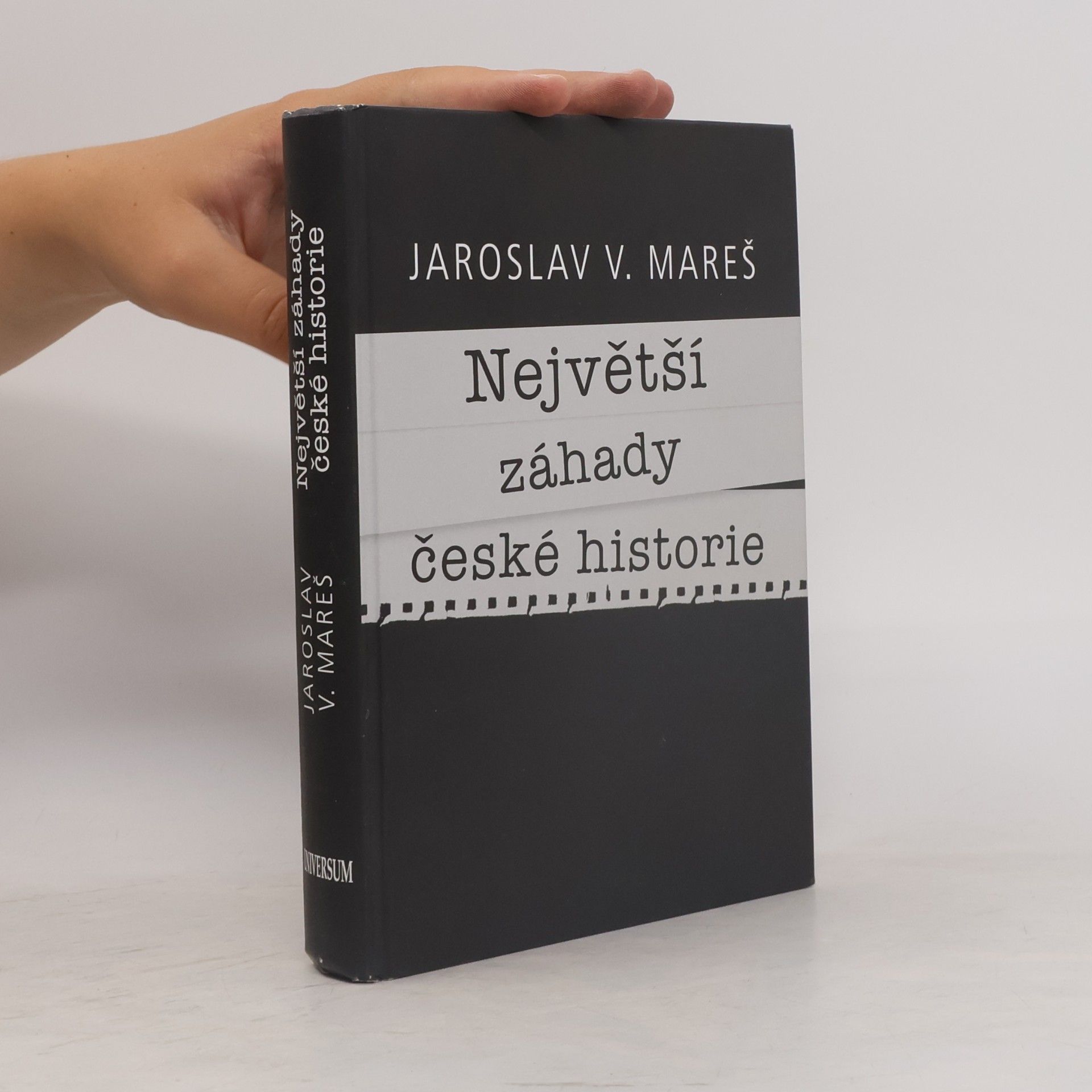 Jaroslav V. Mareš Největší záhady české historie