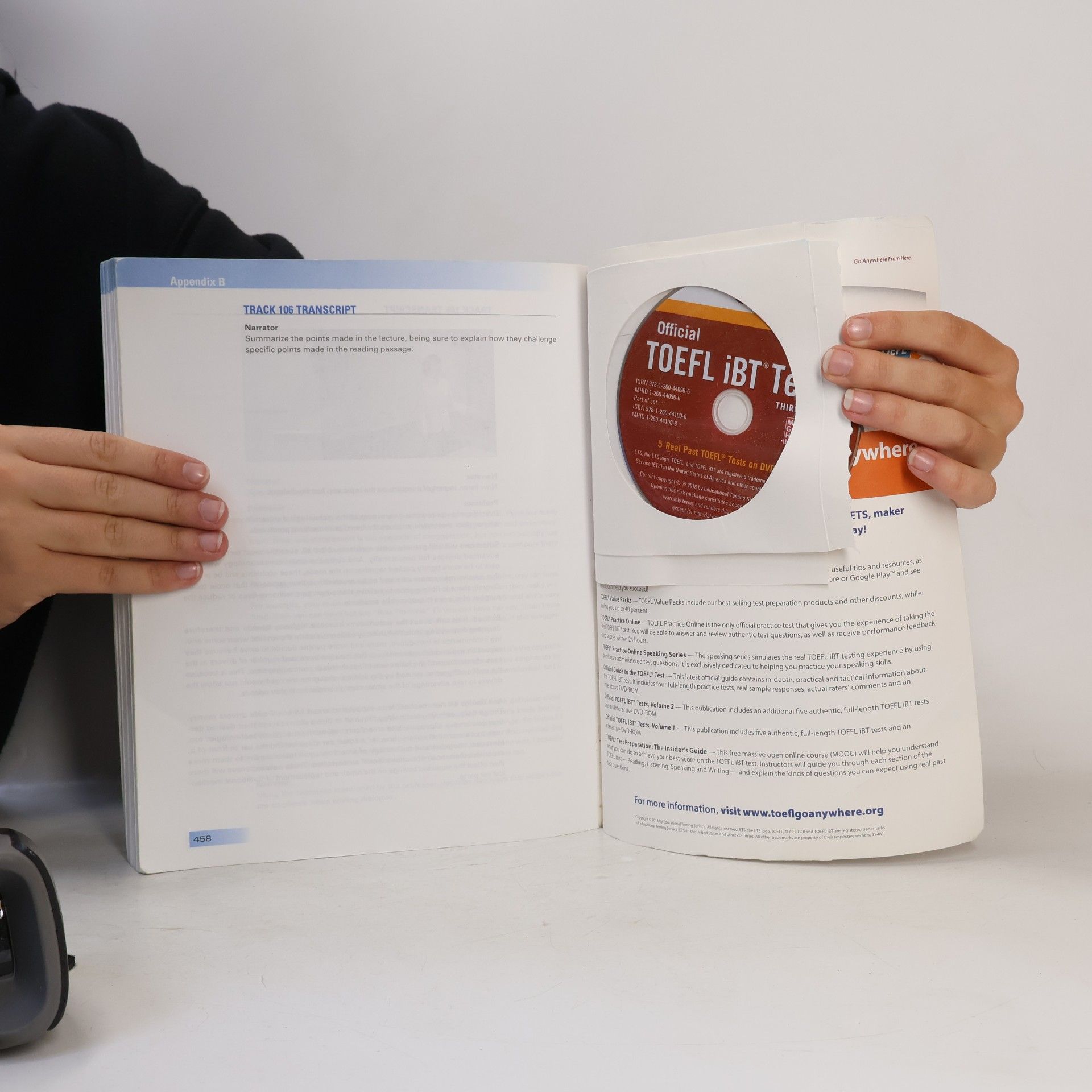 Autorenkollektiv Official TOEFL iBT Tests, Volume 1