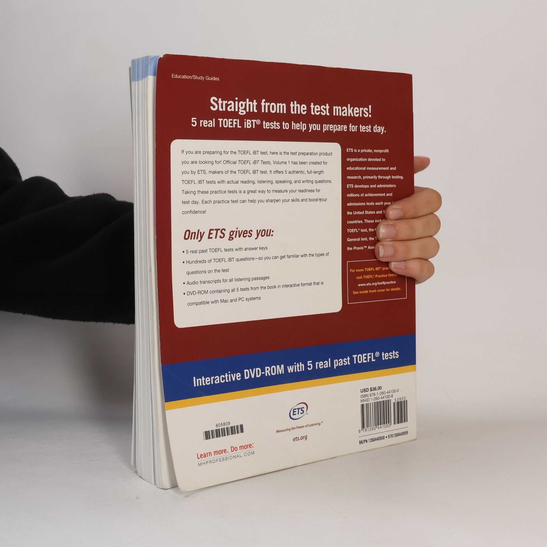 Autorenkollektiv Official TOEFL iBT Tests, Volume 1