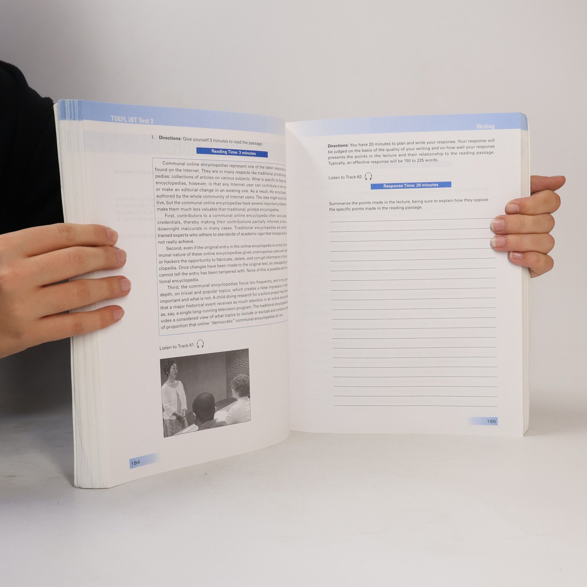 Autorenkollektiv Official TOEFL iBT Tests, Volume 1