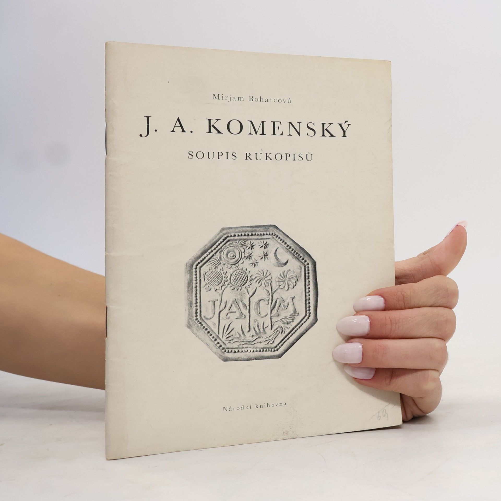 J.A. Komenský. Soupis rukopisů