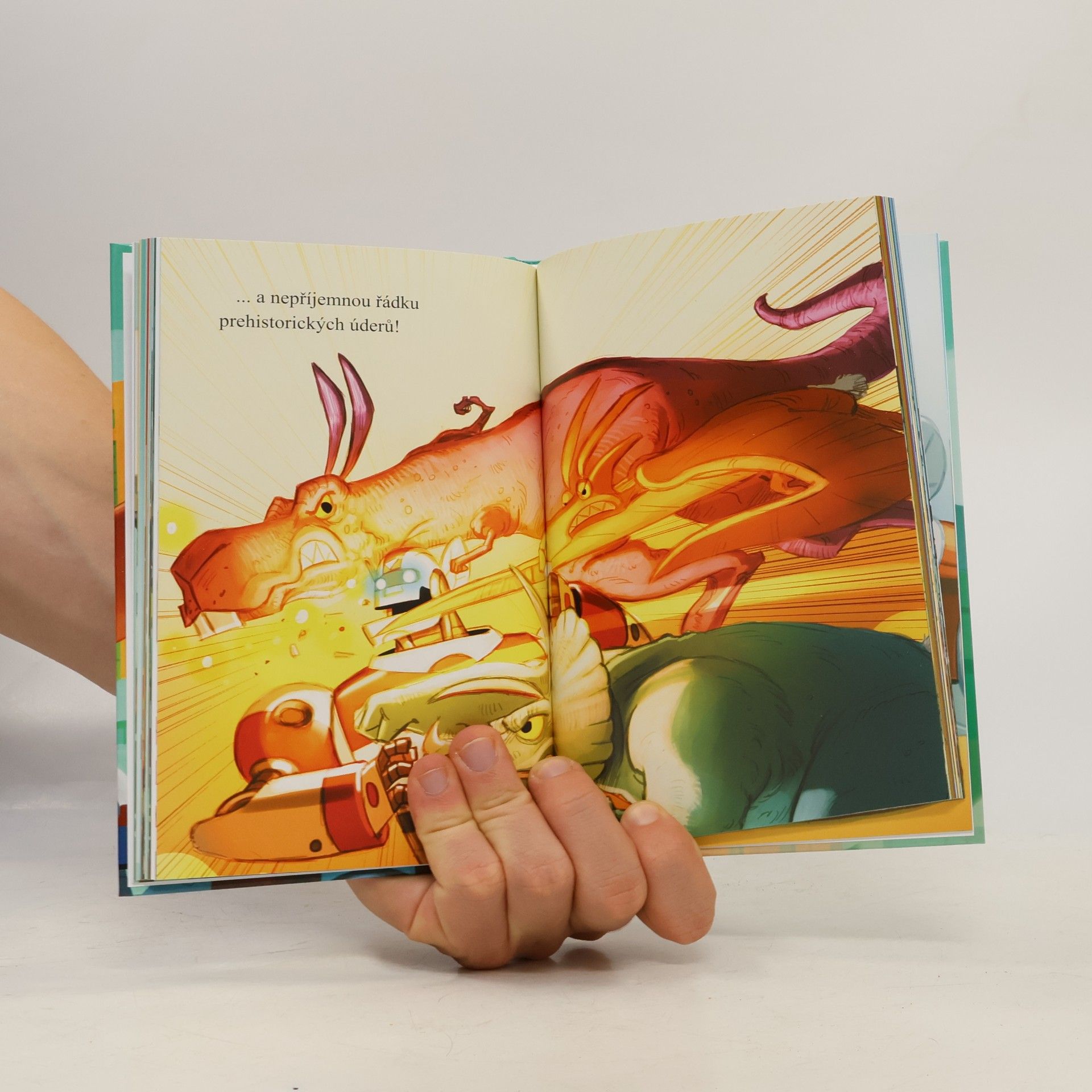 Dav Pilkey Nejmocnější robot Rickyho Ricotty vs. jurští králíci z Jupiteru