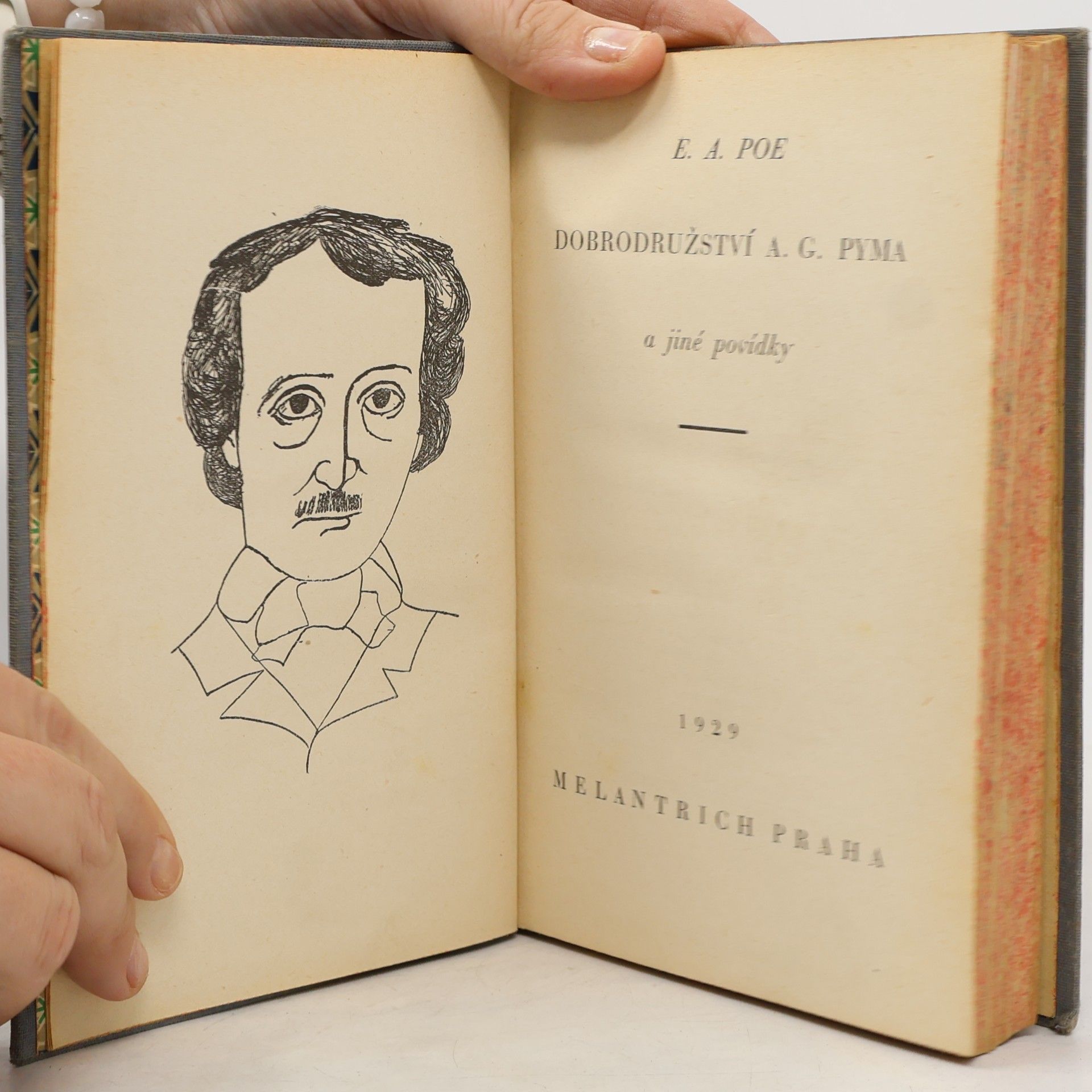 Edgar Allan Poe Dobrodružství A. G. Pyma a jiné povídky