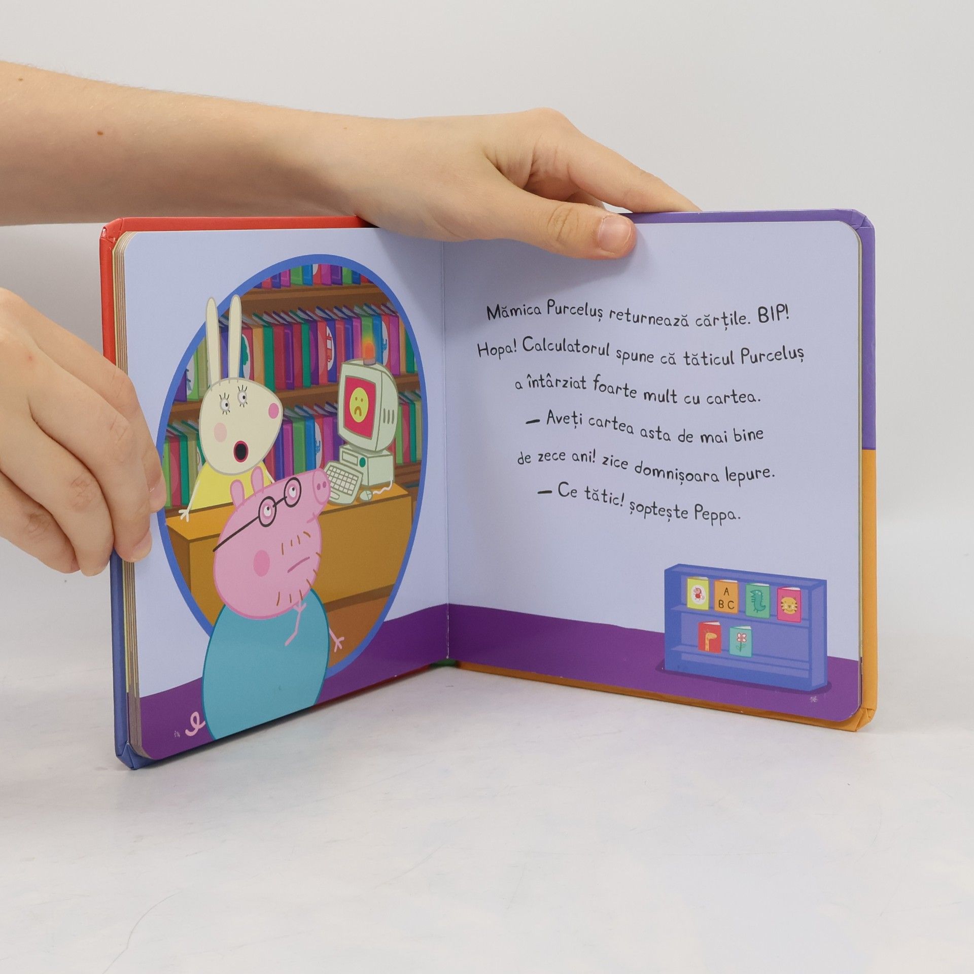 Neville Astley Peppa Pig: Peppa merge la bibliotecă