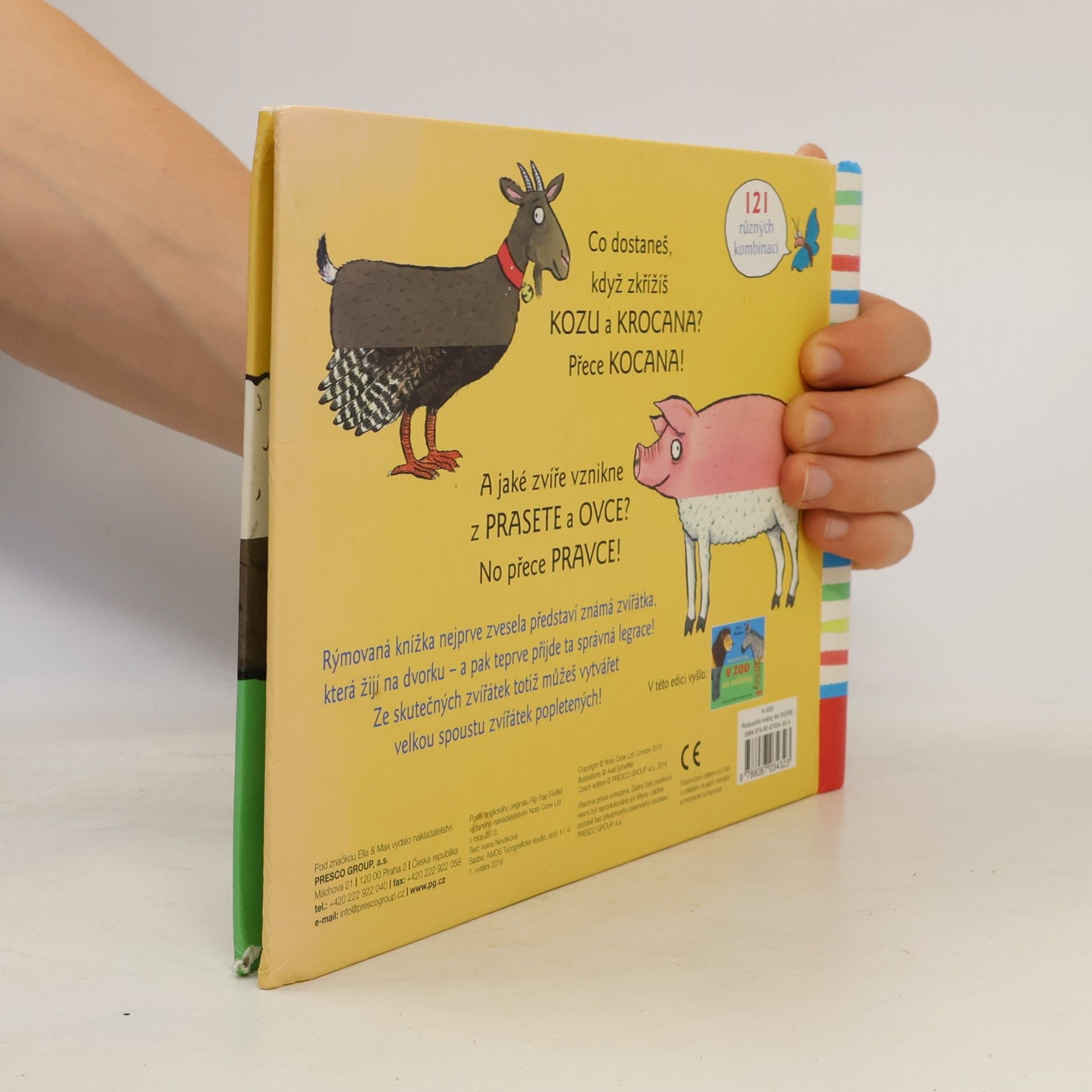 Axel Scheffler Rozpustilé hrátky na dvoře se zvířátky
