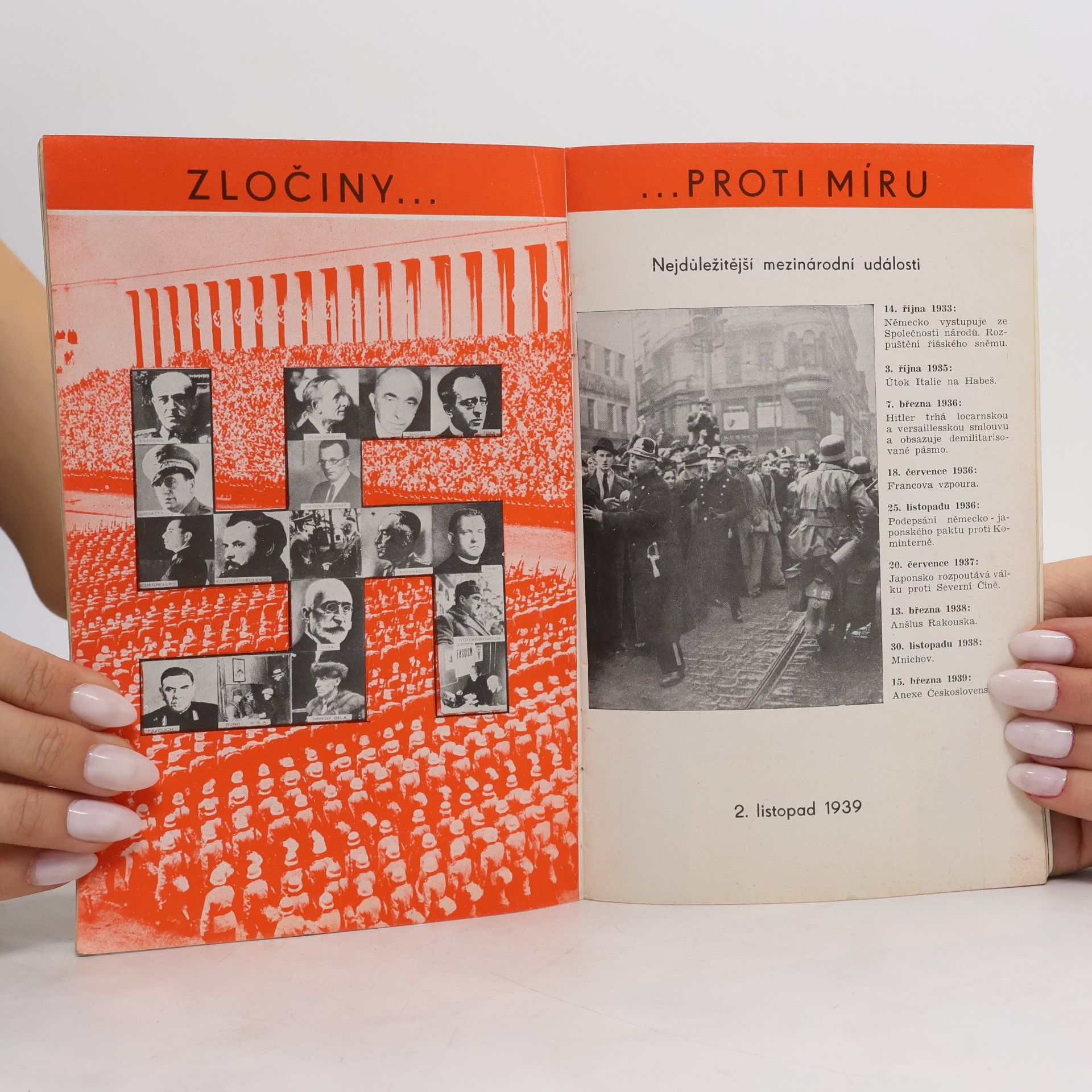 Various authors Katalog k výstavě "Zločiny nacismu"