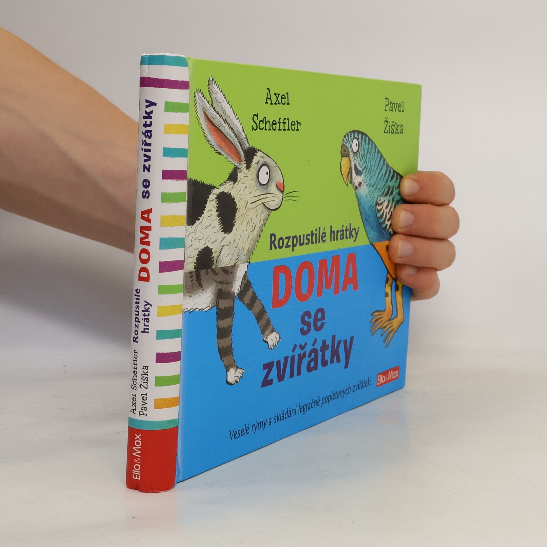 Axel Scheffler Rozpustilé hrátky - Doma se zvířátky