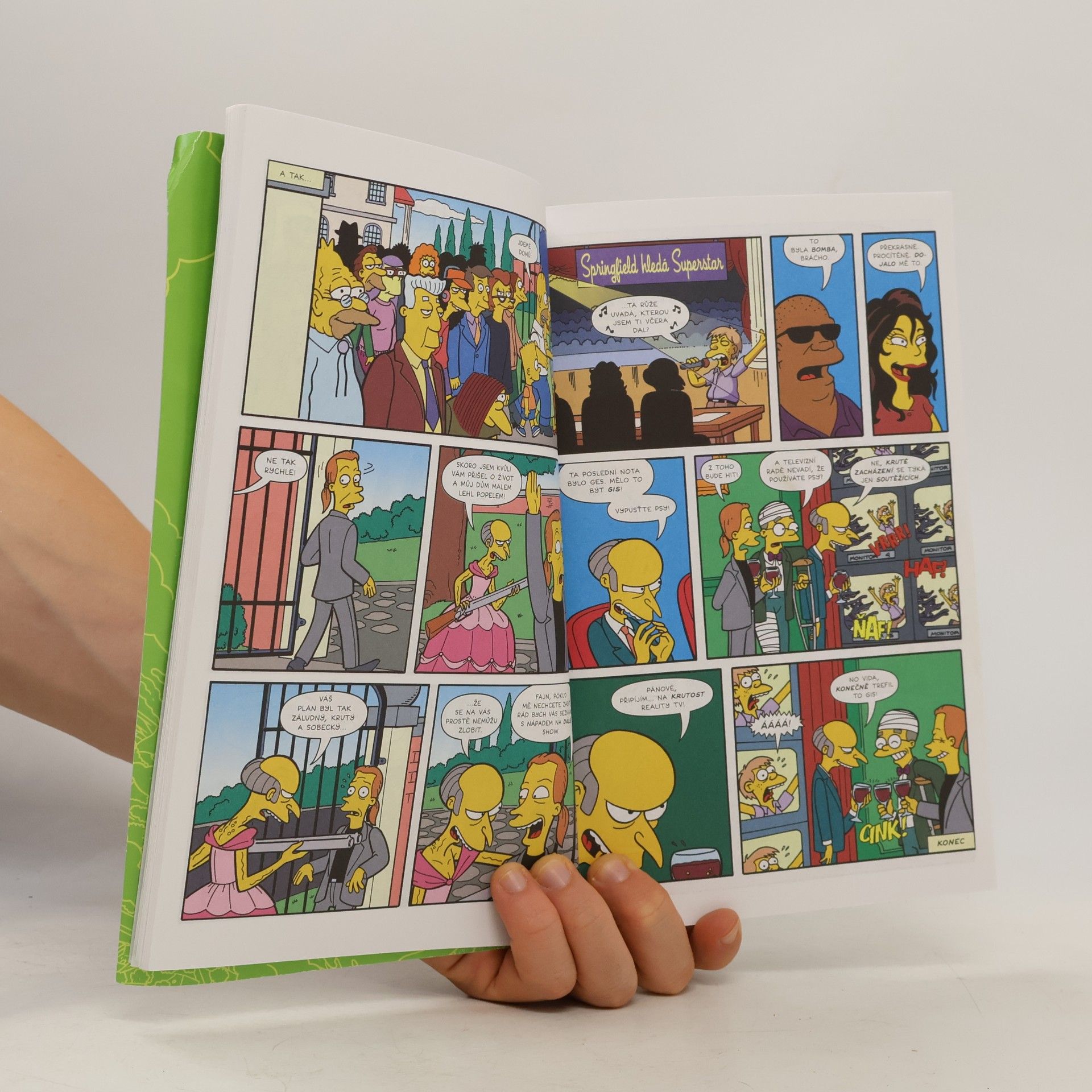 Matt Groening Simpsonovi: Komiksový výbuch