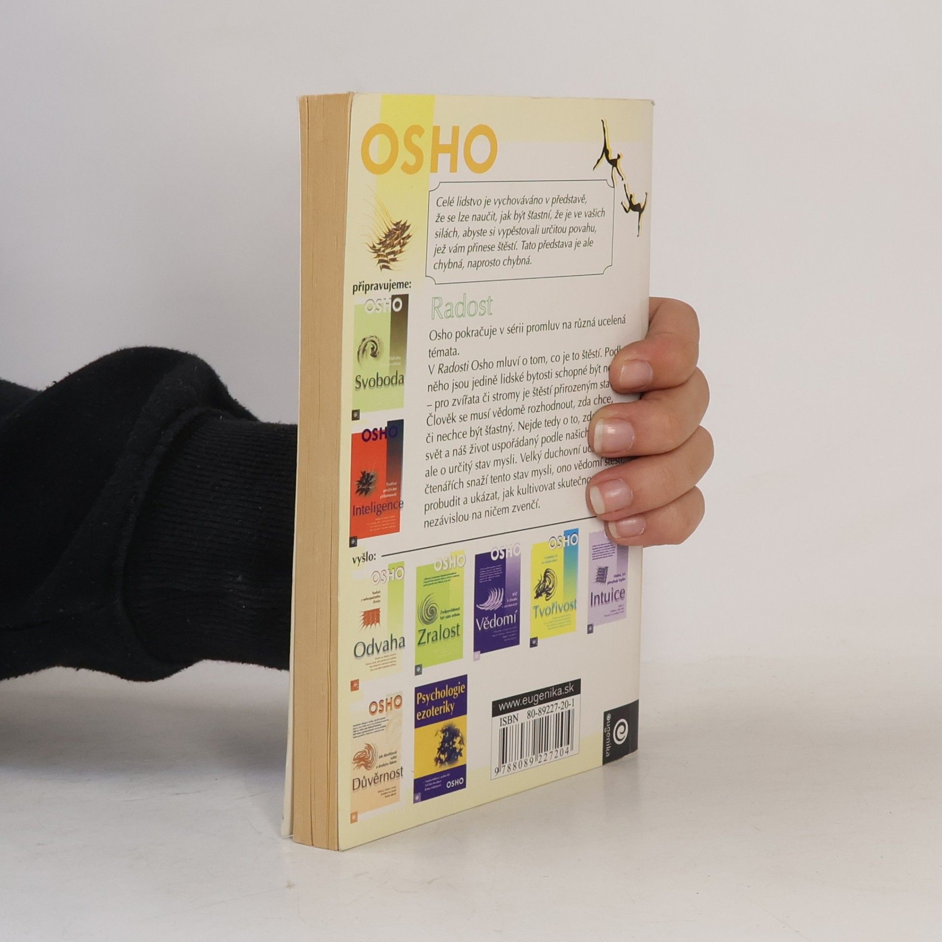 Osho Radost - štěstí, jež pramení z nitra
