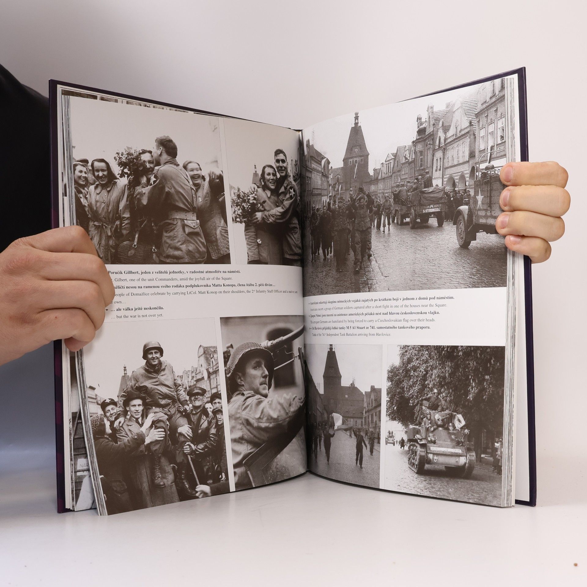 Zdeněk Roučka Američané a západní Čechy 1945 : unikátní fotografie