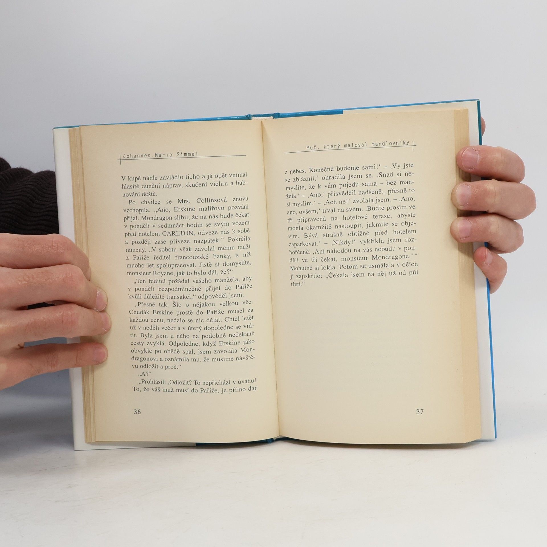 Johannes Mario Simmel Muž, který maloval mandlovníky